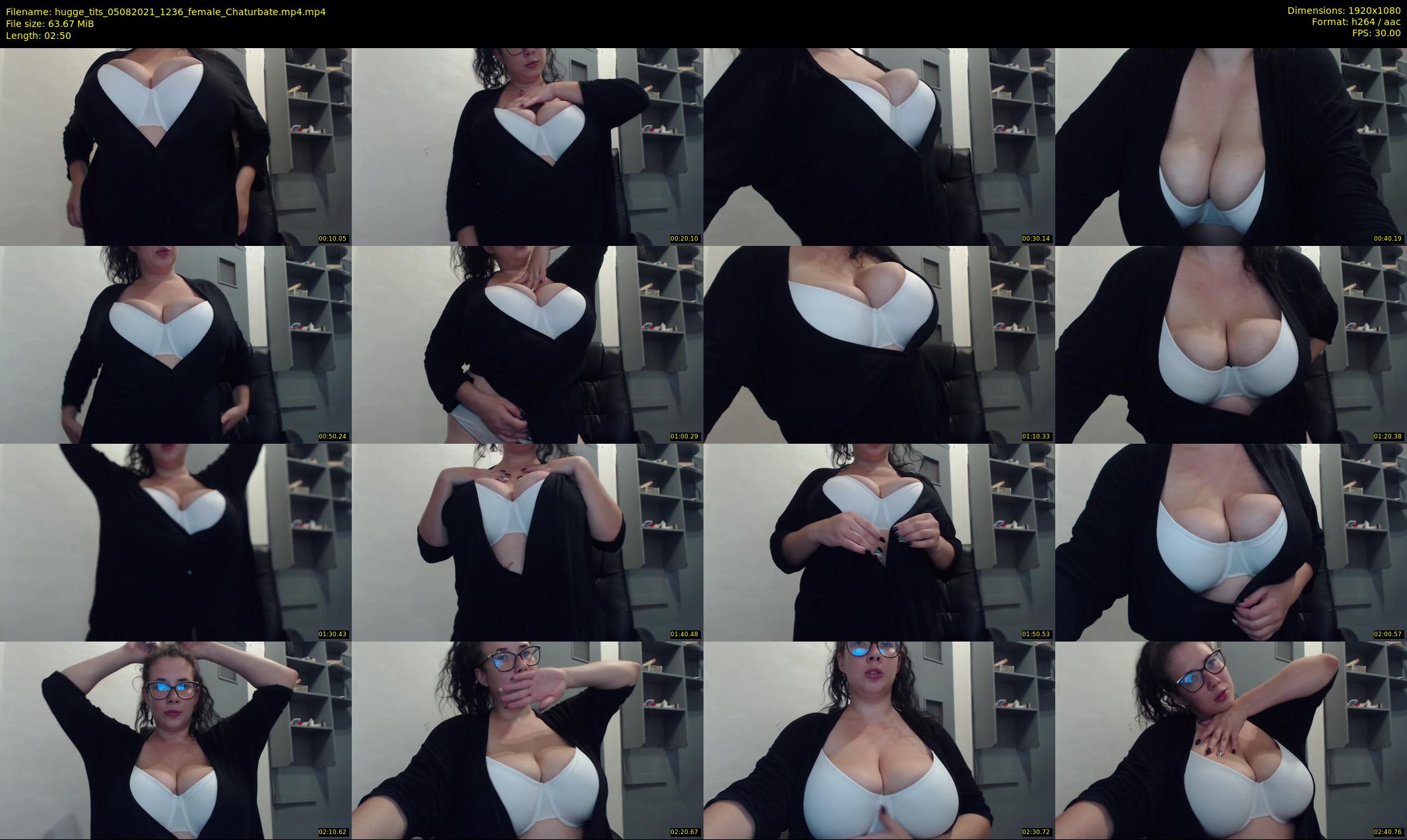 hugge_tits — 3 minute Chaturbate female cam show recording, 1080p, Aug 5, 2021