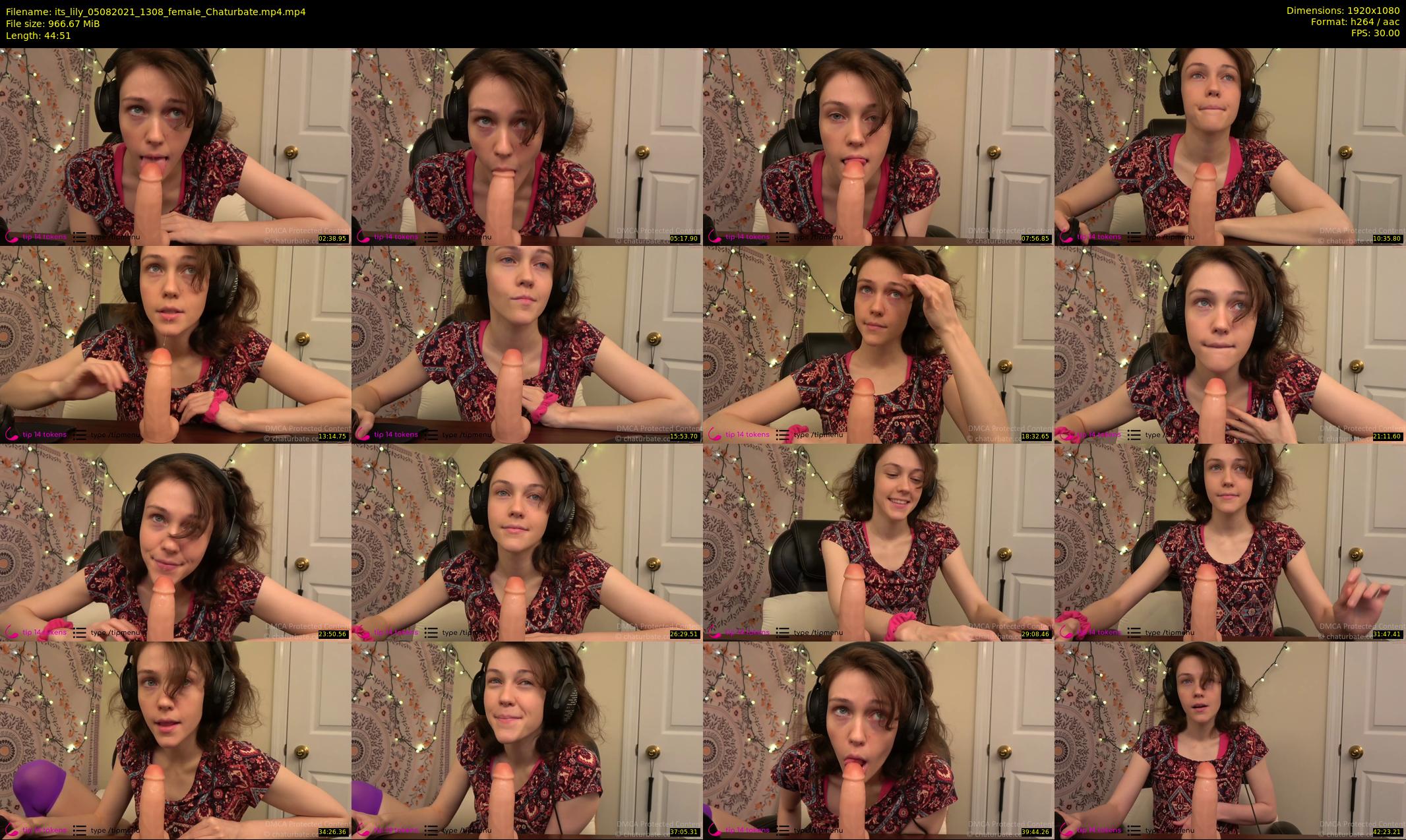 its_lily — 45 minute Chaturbate female cam show recording, 1080p, Aug 5, 2021