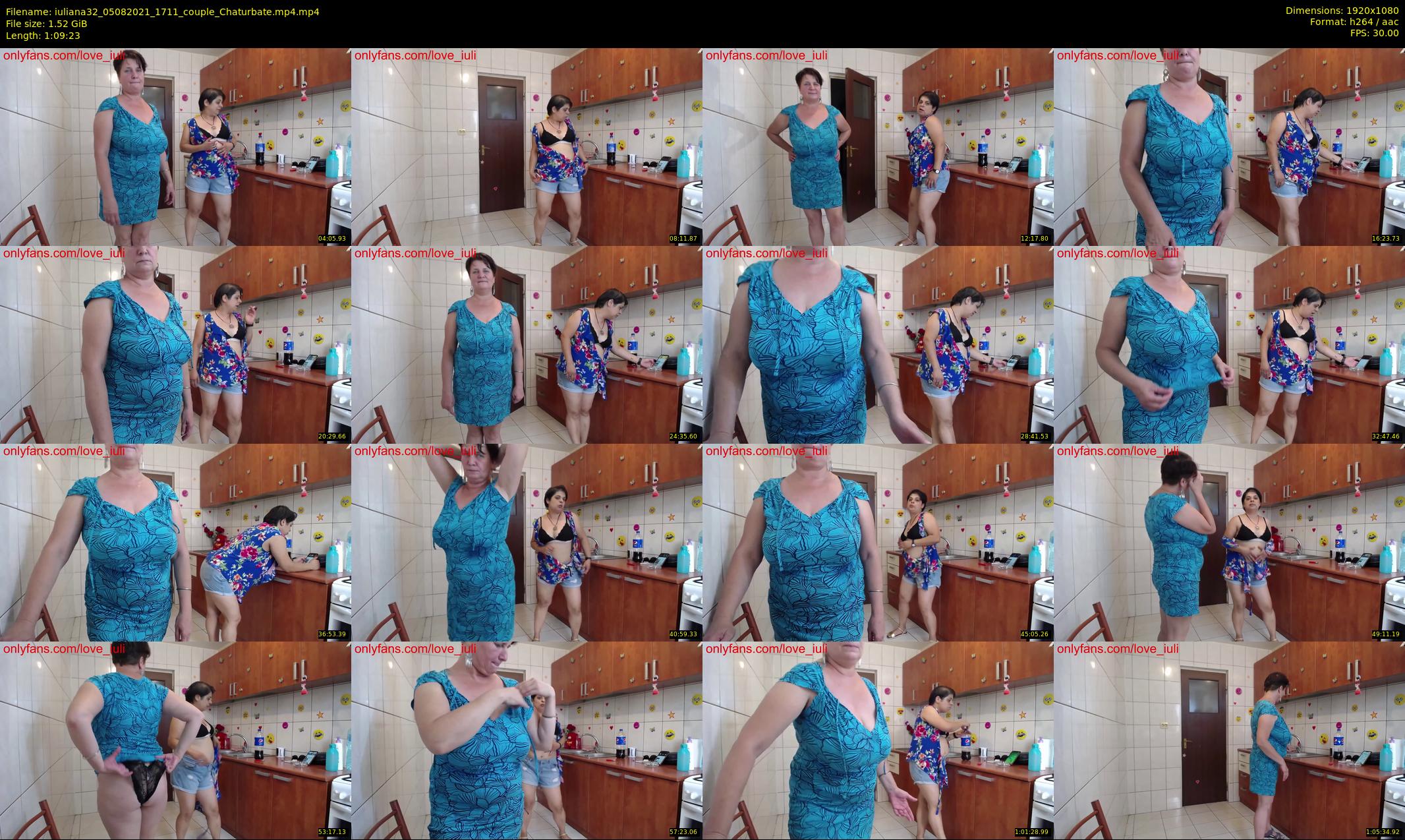 iuliana32 — 70 minute Chaturbate couple cam show recording, 1080p, Aug 5, 2021