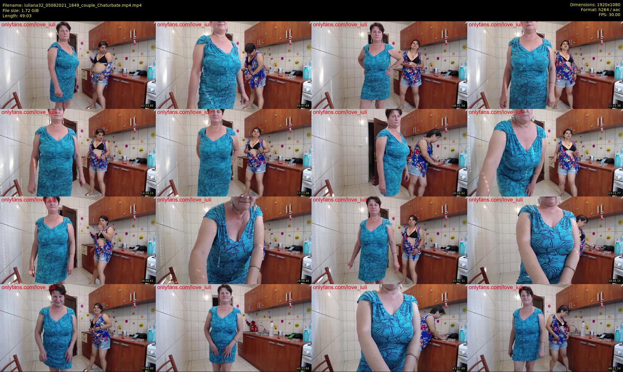 iuliana32 — 50 minute Chaturbate couple cam show recording, 1080p, Aug 5, 2021