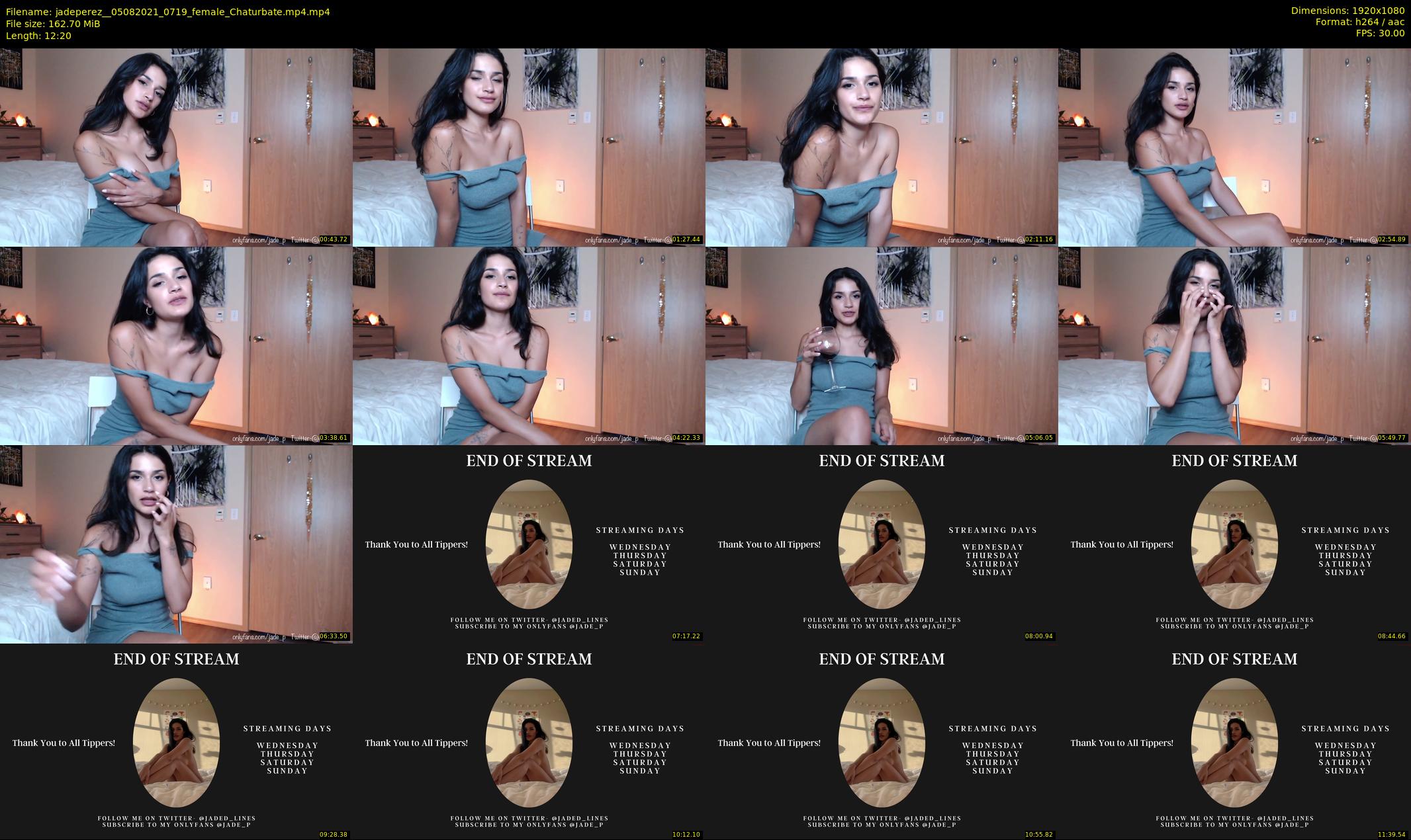 jadeperez_ — 13 minute Chaturbate female cam show recording, 1080p, Aug 5, 2021