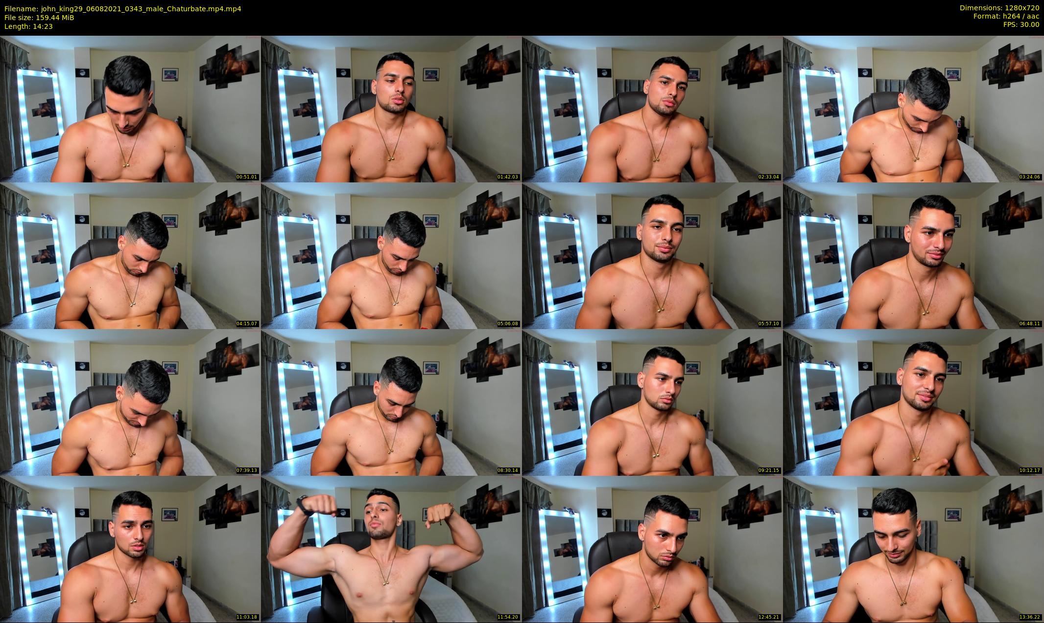 john_king29 — 15 minute Chaturbate male cam show recording, 720p, Aug 6, 2021