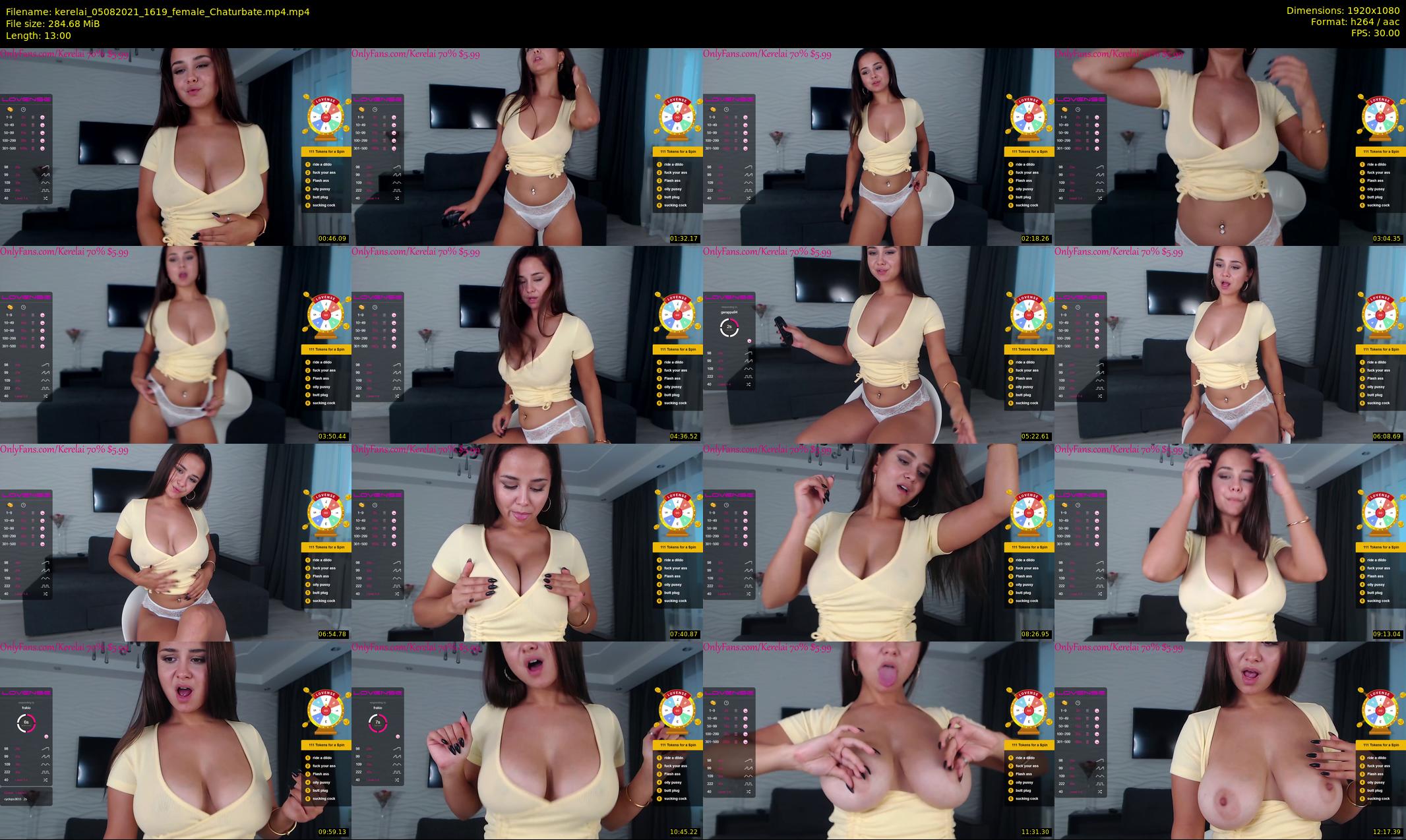 kerelai — 13 minute Chaturbate female cam show recording, 1080p, Aug 5, 2021