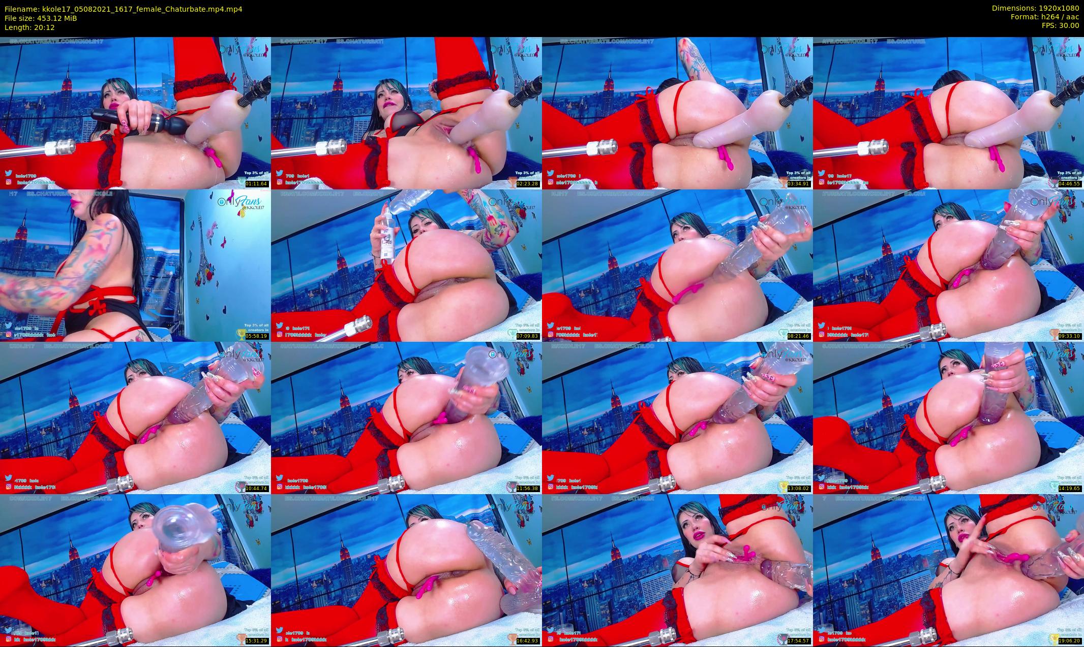 kkole17 — 21 minute Chaturbate female cam show recording, 1080p, Aug 5, 2021