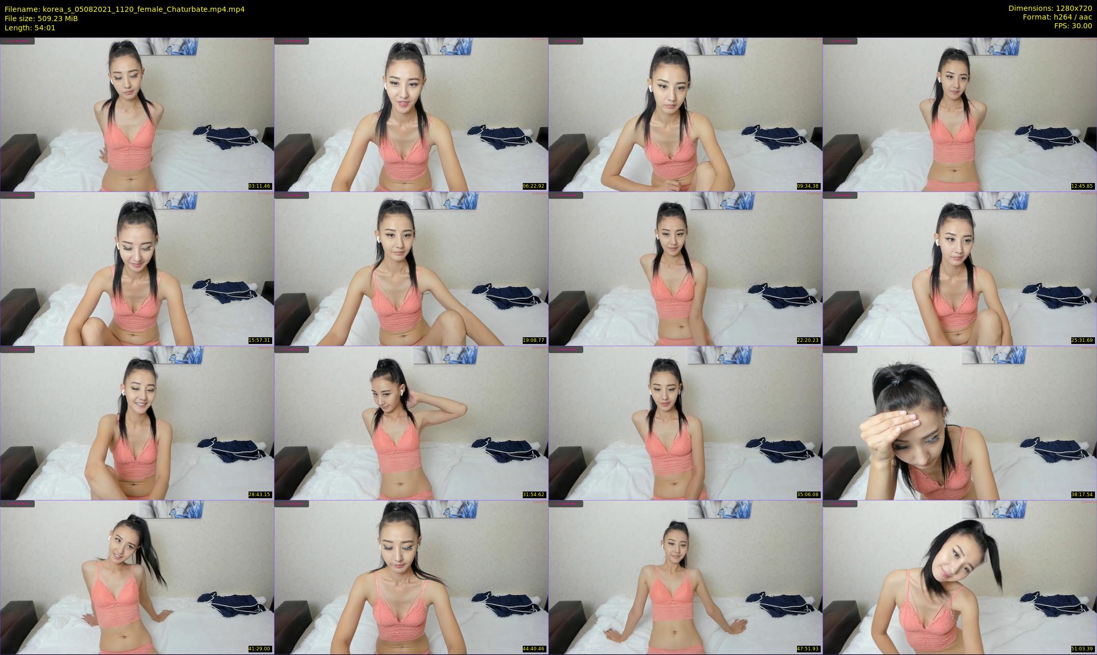 korea_s — 55 minute Chaturbate female cam show recording, 720p, Aug 5, 2021