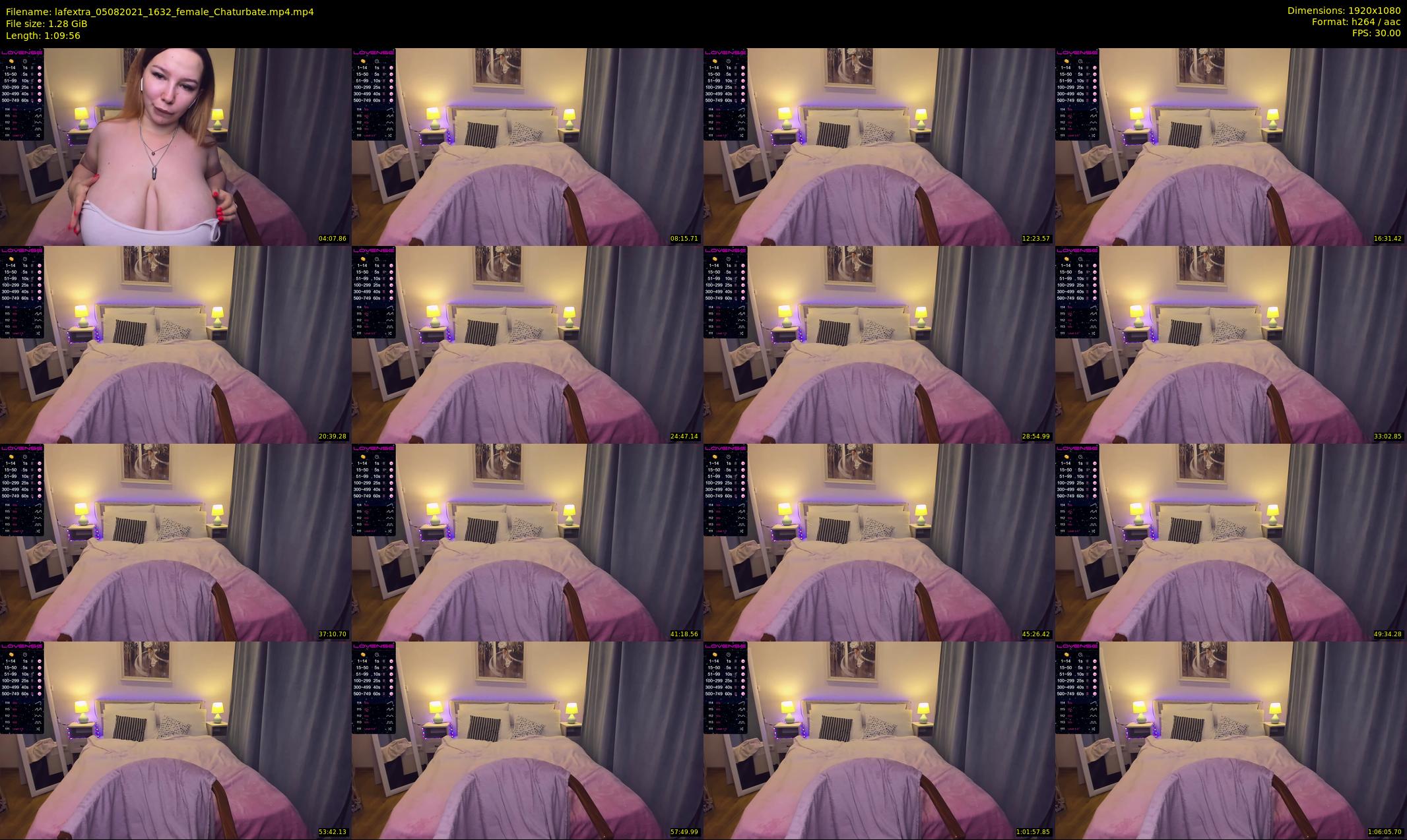 lafextra — 70 minute Chaturbate female cam show recording, 1080p, Aug 5, 2021