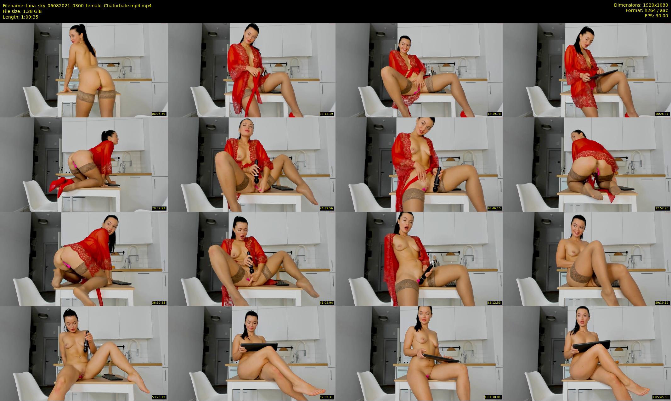 lana_sky — 70 minute Chaturbate female cam show recording, 1080p, Aug 6, 2021