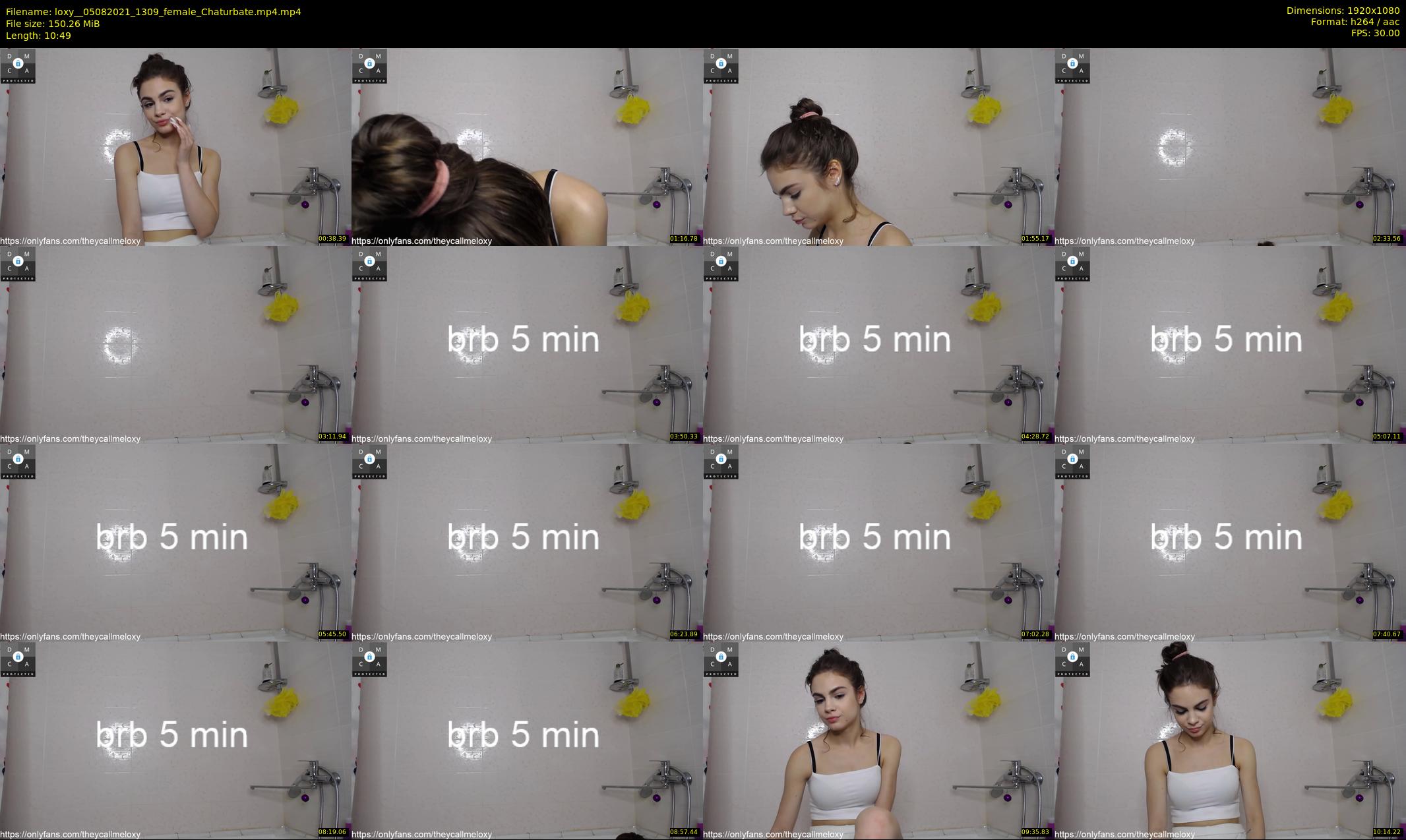 loxy_ — 11 minute Chaturbate female cam show recording, 1080p, Aug 5, 2021