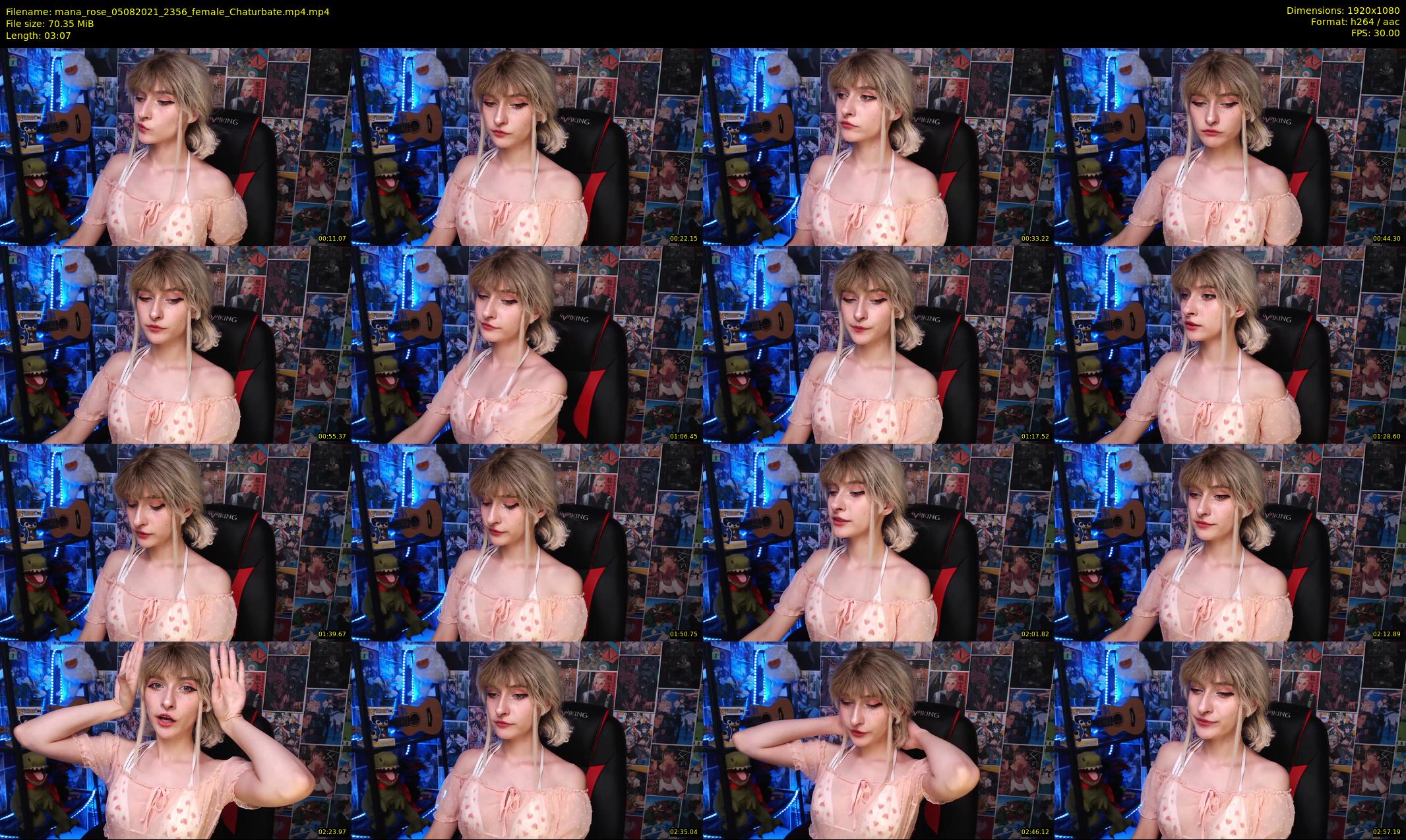 mana_rose — 4 minute Chaturbate female cam show recording, 1080p, Aug 5, 2021