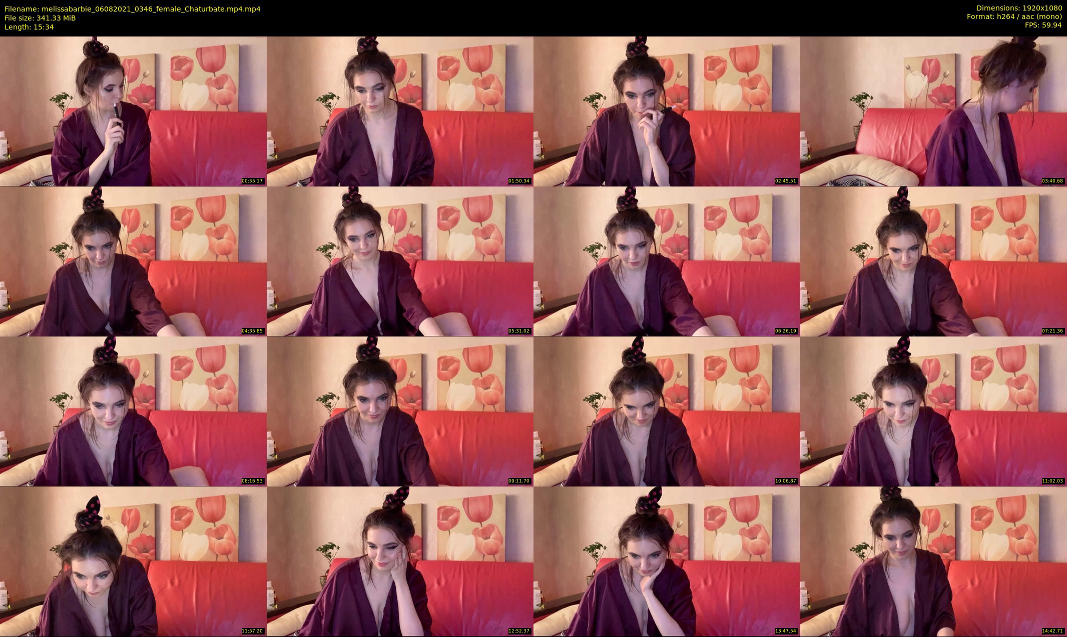 melissabarbie — 16 minute Chaturbate couple cam show recording, 1080p, Aug 6, 2021