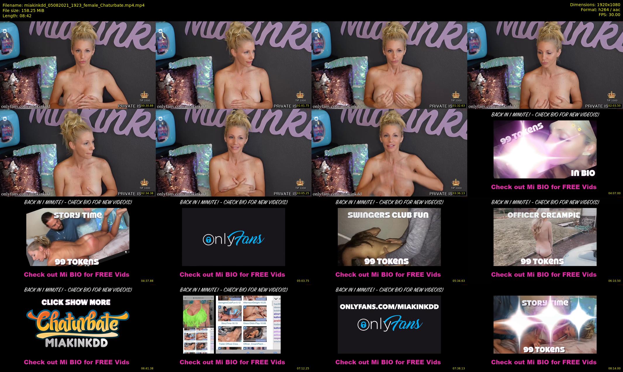 miakinkdd — 9 minute Chaturbate female cam show recording, 1080p, Aug 5, 2021