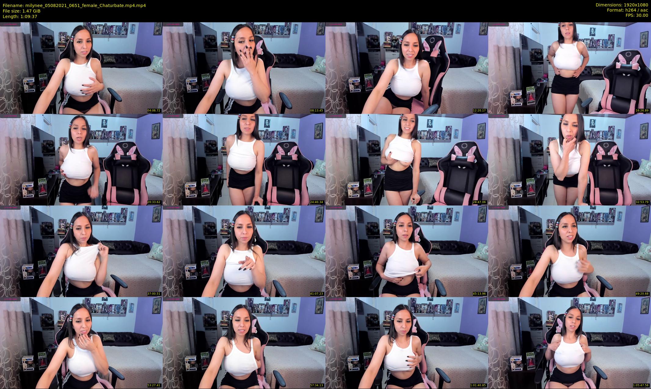 milynee — 70 minute Chaturbate female cam show recording, 1080p, Aug 5, 2021