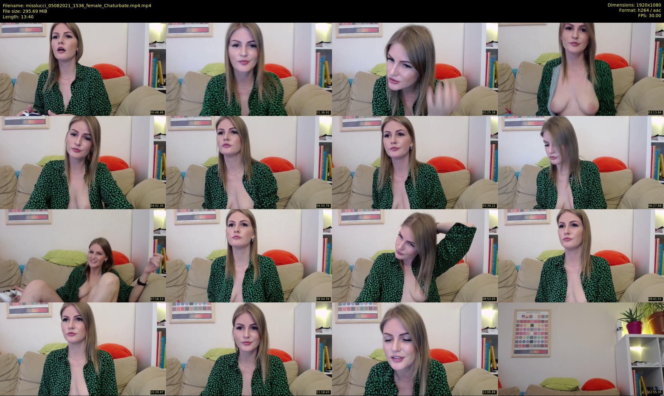 misslucci — 14 minute Chaturbate female cam show recording, 1080p, Aug 5, 2021