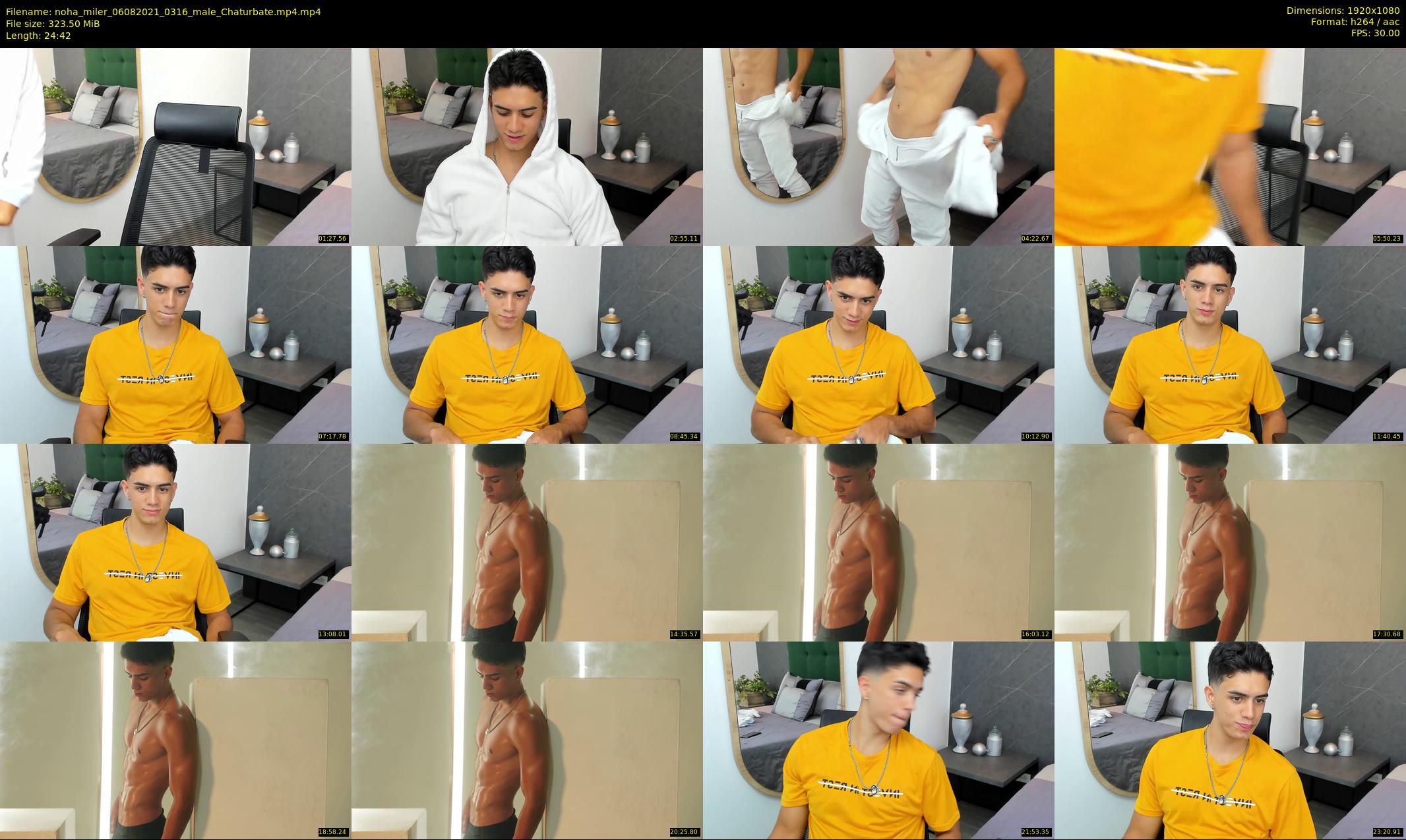 noha_miler — 25 minute Chaturbate male cam show recording, 1080p, Aug 6, 2021