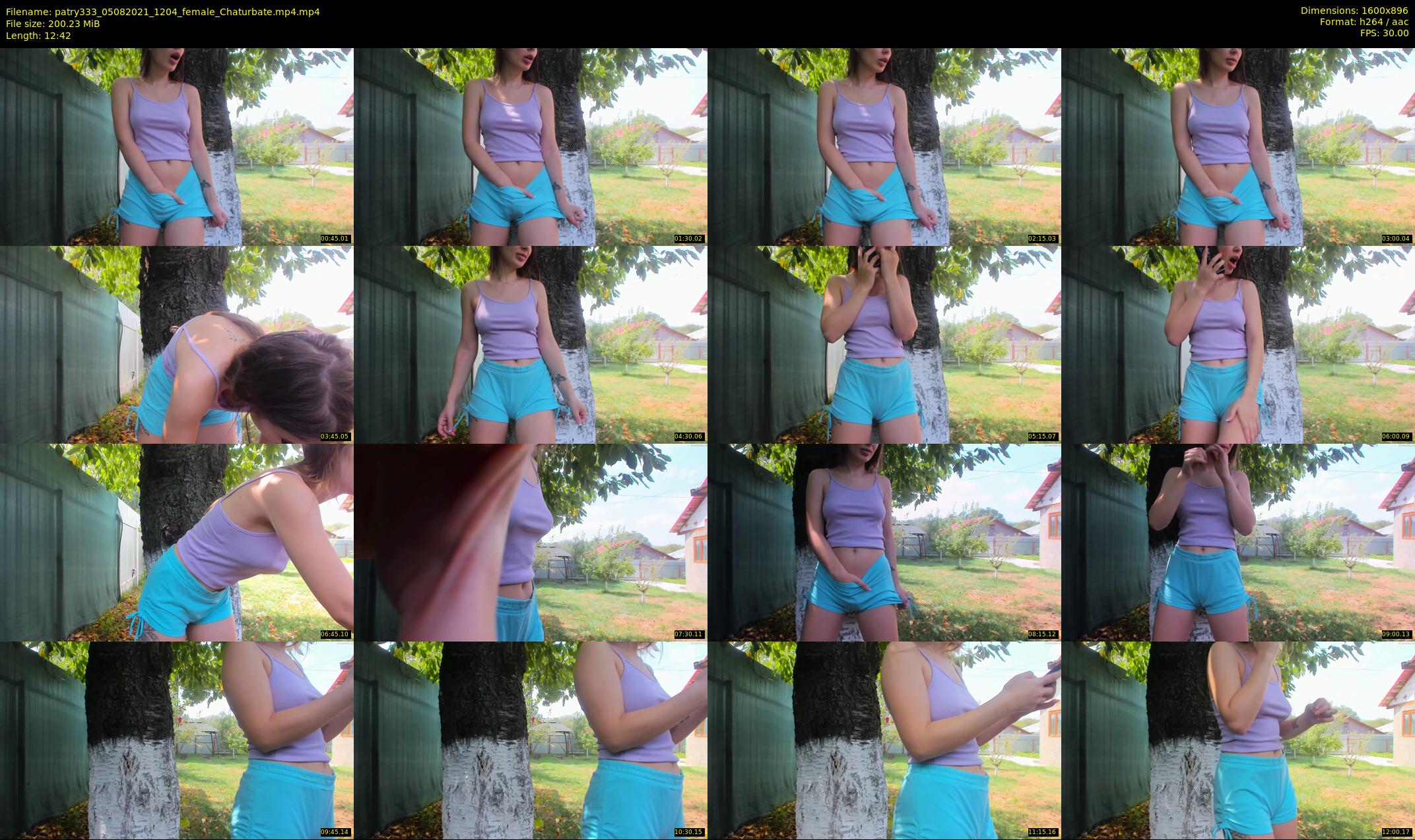 patry333 — 13 minute Chaturbate female cam show recording, 720p, Aug 5, 2021
