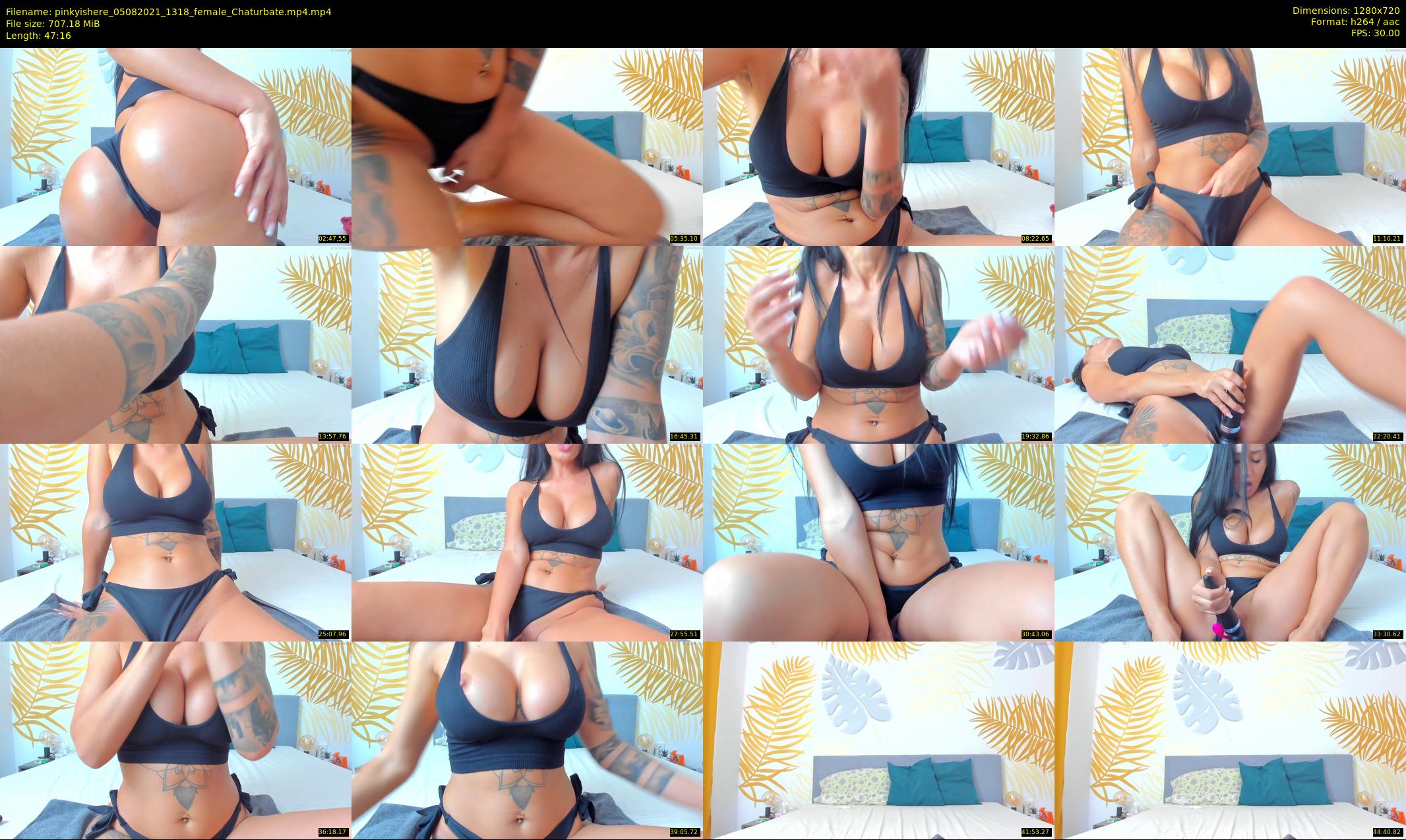 pinkyishere — 48 minute Chaturbate female cam show recording, 720p, Aug 5, 2021