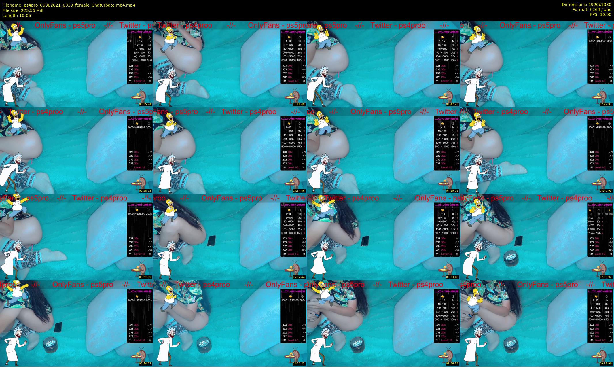 ps4pro — 11 minute Chaturbate female cam show recording, 1080p, Aug 6, 2021