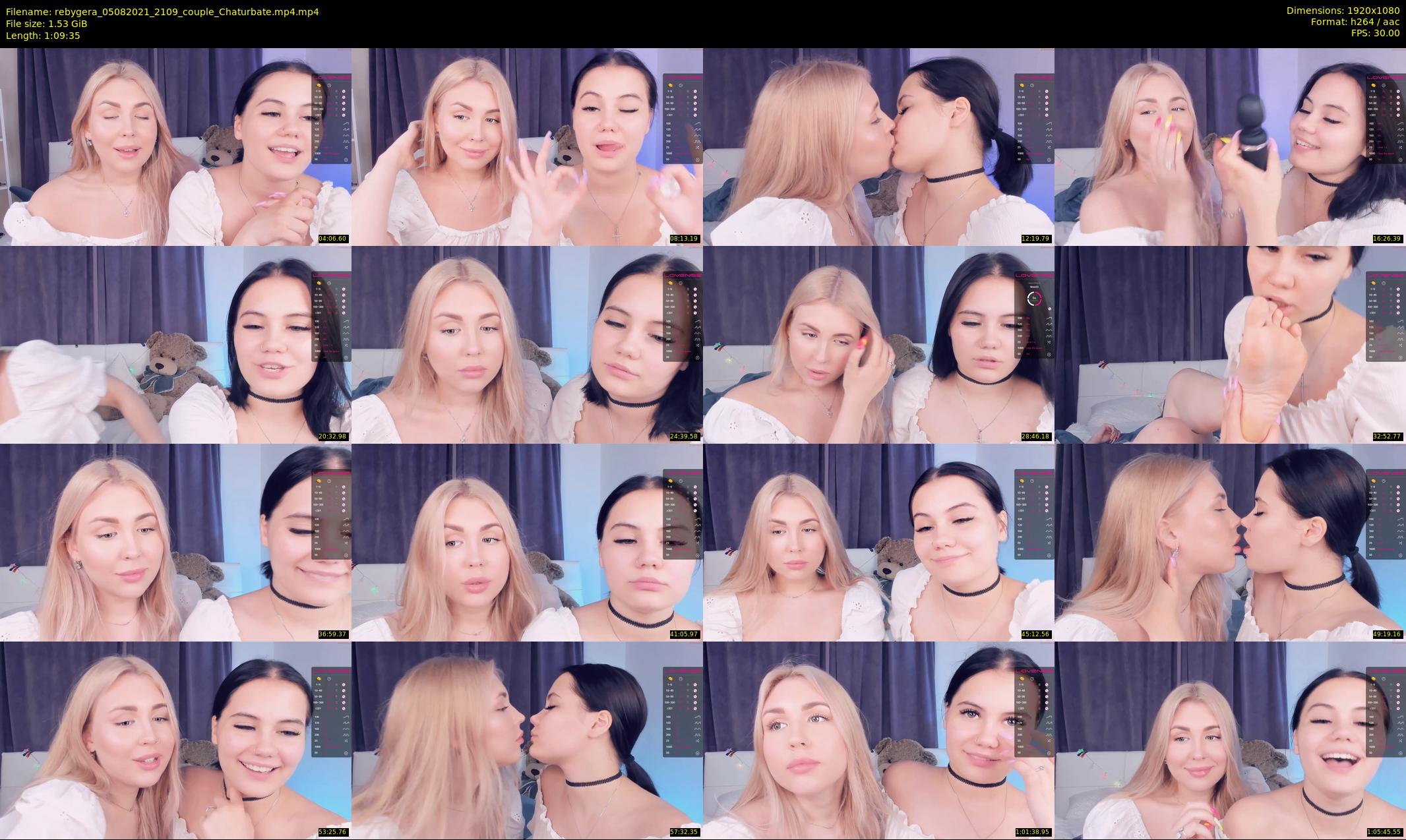 rebygera — 70 minute Chaturbate couple cam show recording, 1080p, Aug 5, 2021