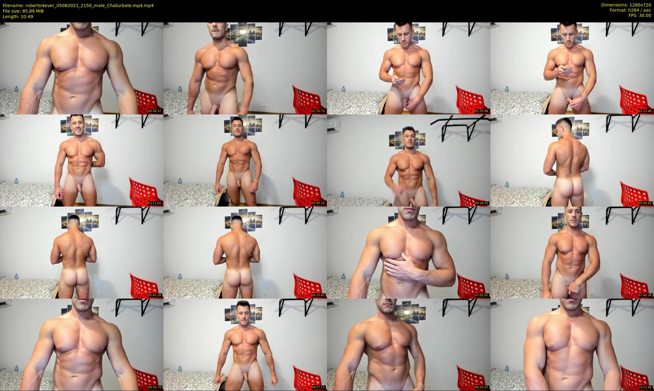 roberto4ever — 11 minute Chaturbate male cam show recording, 720p, Aug 5, 2021