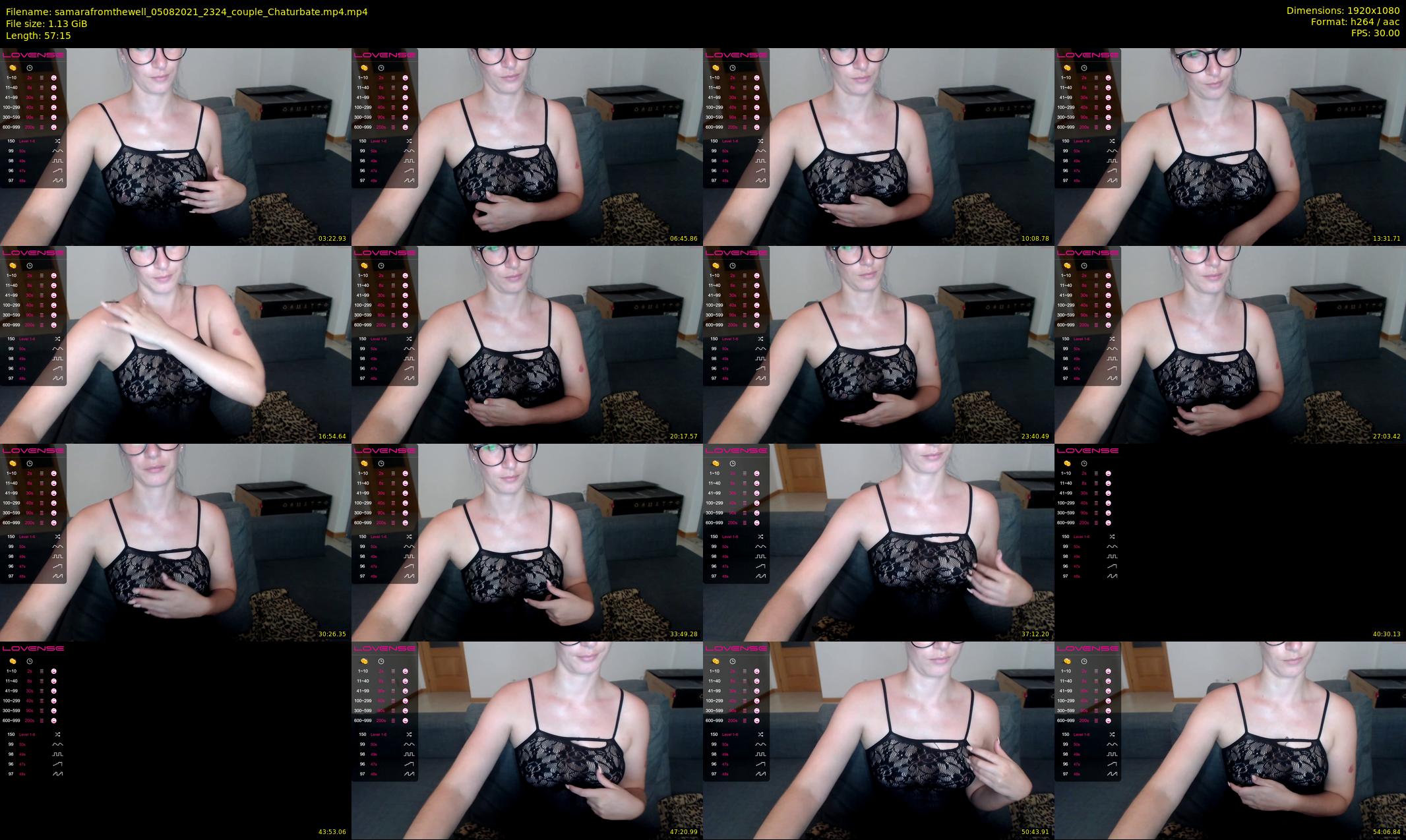 samarafromthewell — 58 minute Chaturbate female cam show recording, 1080p, Aug 5, 2021