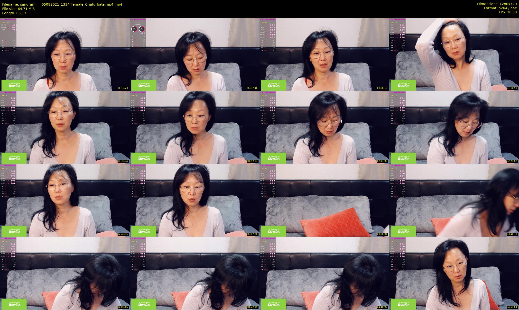 sandrami__ — 6 minute Chaturbate female cam show recording, 720p, Aug 5, 2021