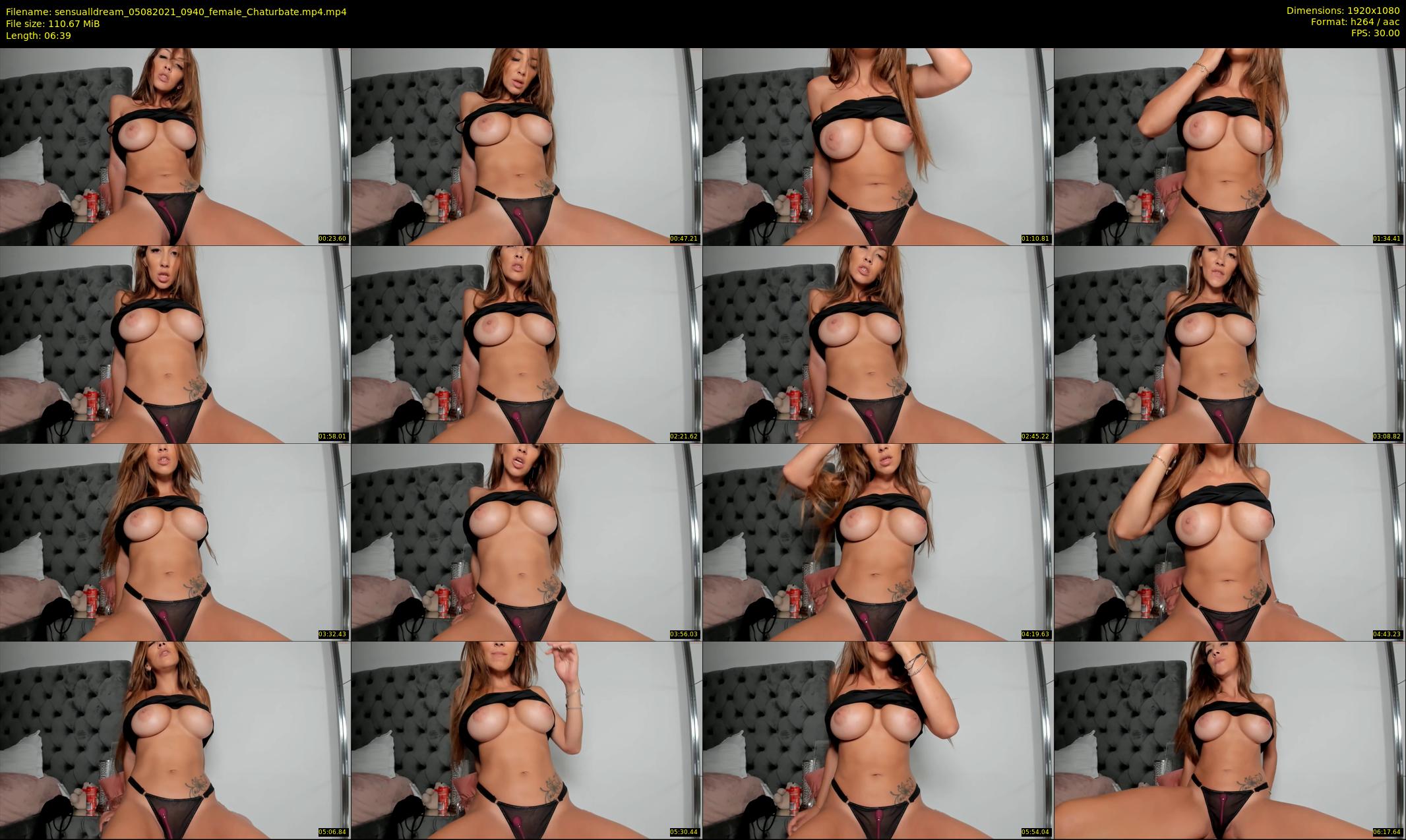 sensualldream — 7 minute Chaturbate female cam show recording, 1080p, Aug 5, 2021