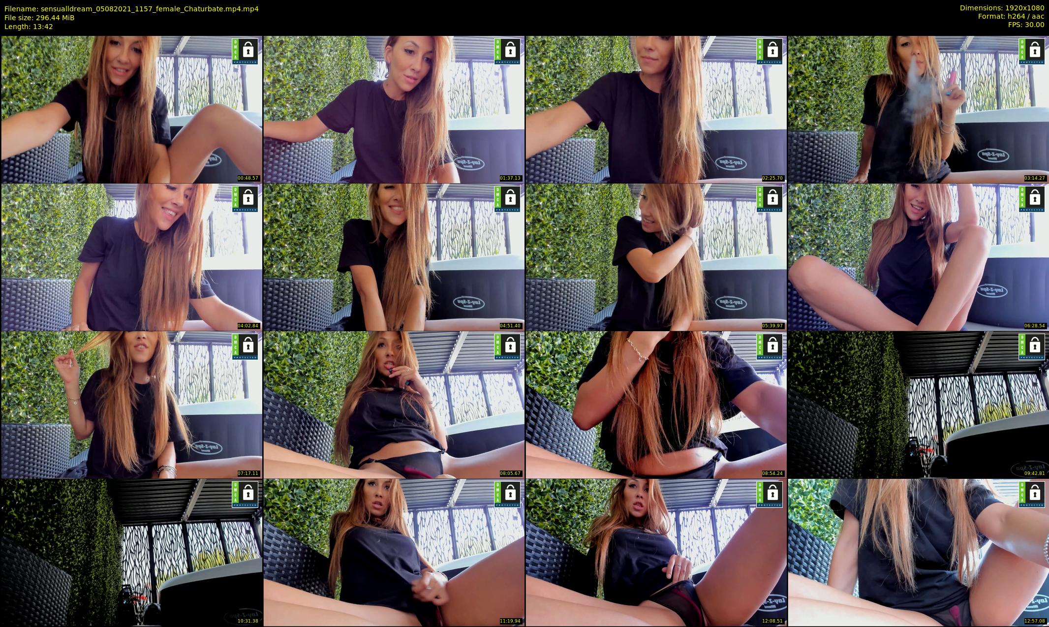 sensualldream — 14 minute Chaturbate female cam show recording, 1080p, Aug 5, 2021