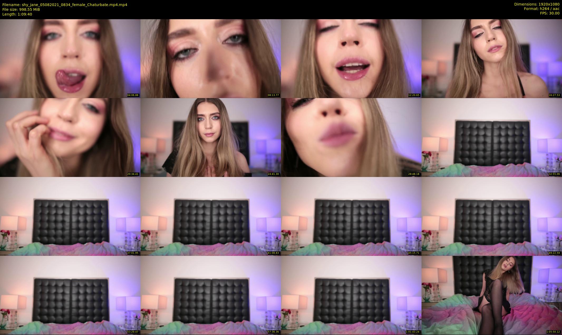 shy_jane — 70 minute Chaturbate female cam show recording, 1080p, Aug 5, 2021