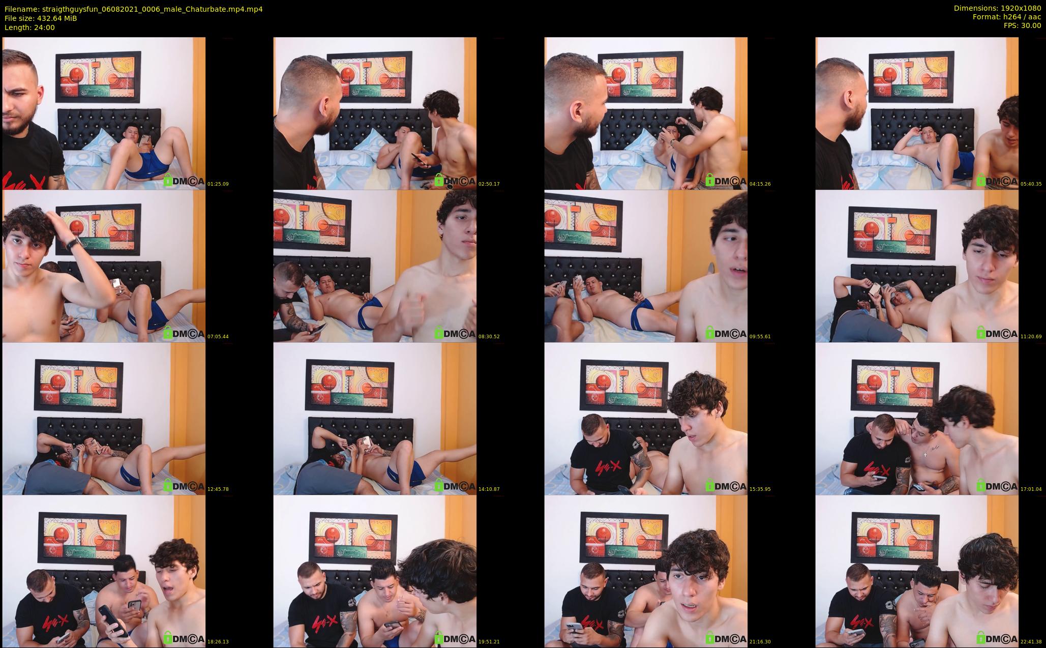 straigthguysfun — 24 minute Chaturbate male cam show recording, 1080p, Aug 6, 2021