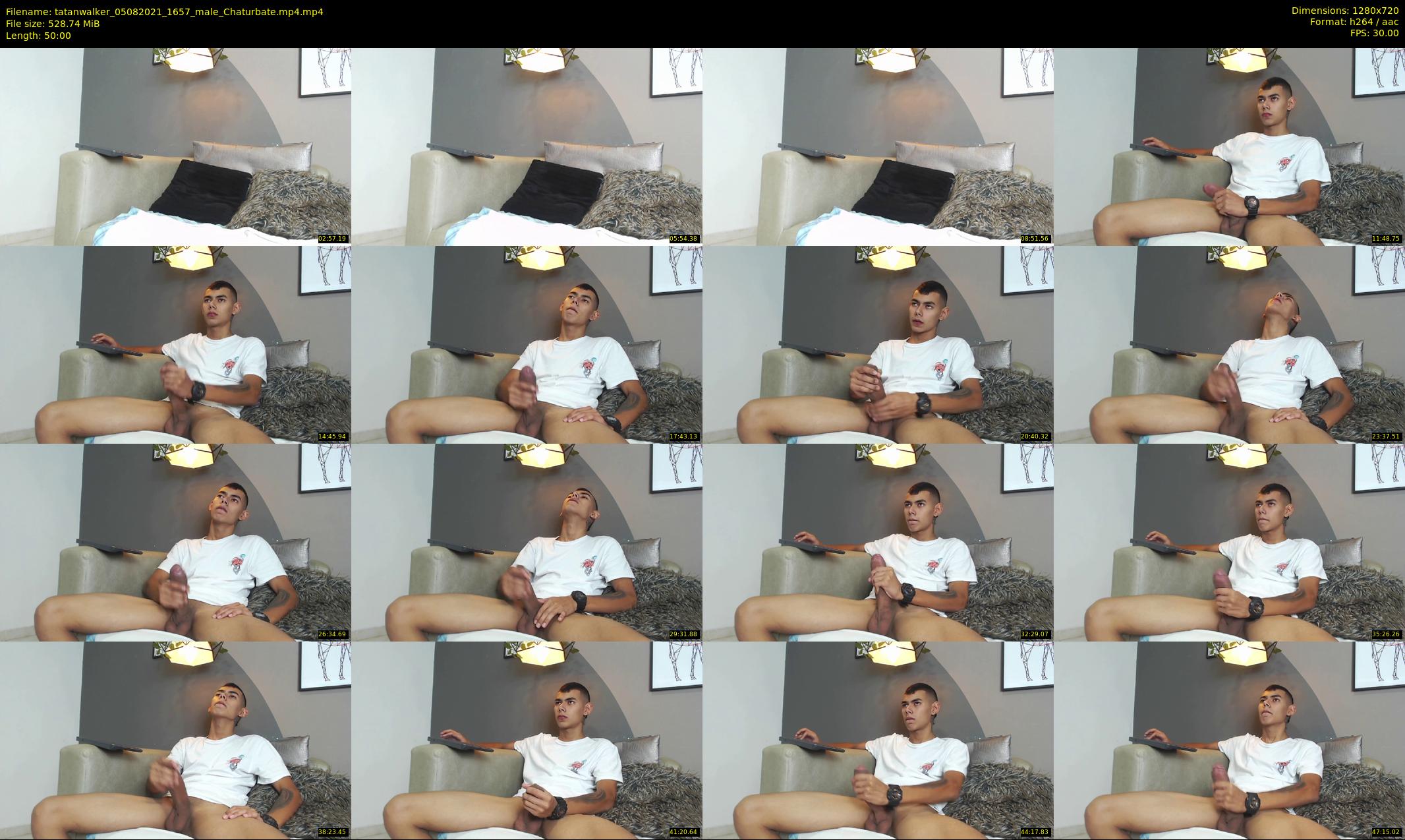 tatanwalker — 50 minute Chaturbate male cam show recording, 720p, Aug 5, 2021