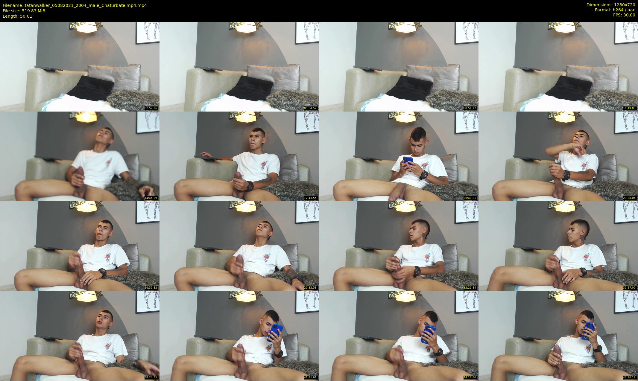 tatanwalker — 51 minute Chaturbate male cam show recording, 720p, Aug 5, 2021
