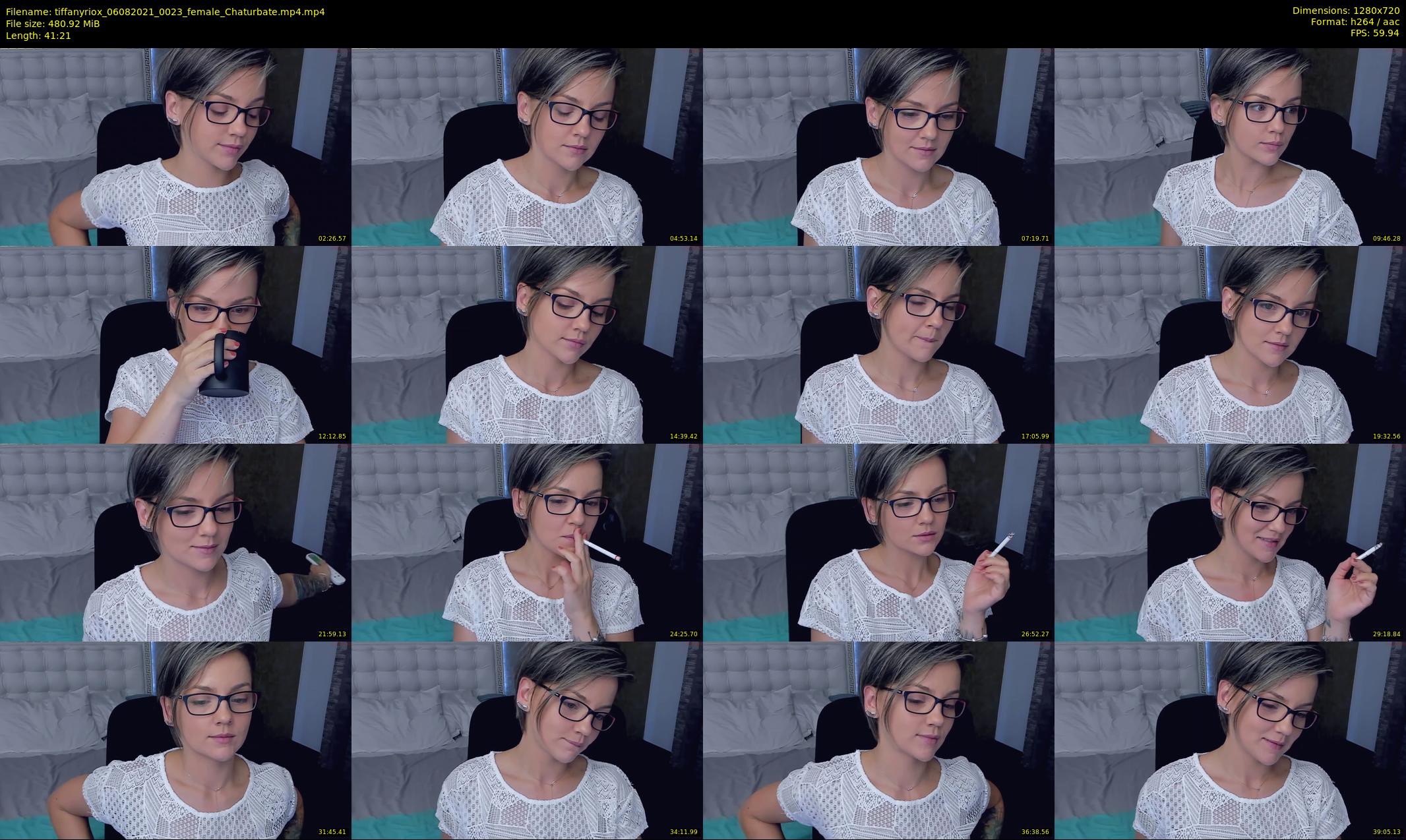 tiffanyriox — 42 minute Chaturbate female cam show recording, 720p, Aug 6, 2021