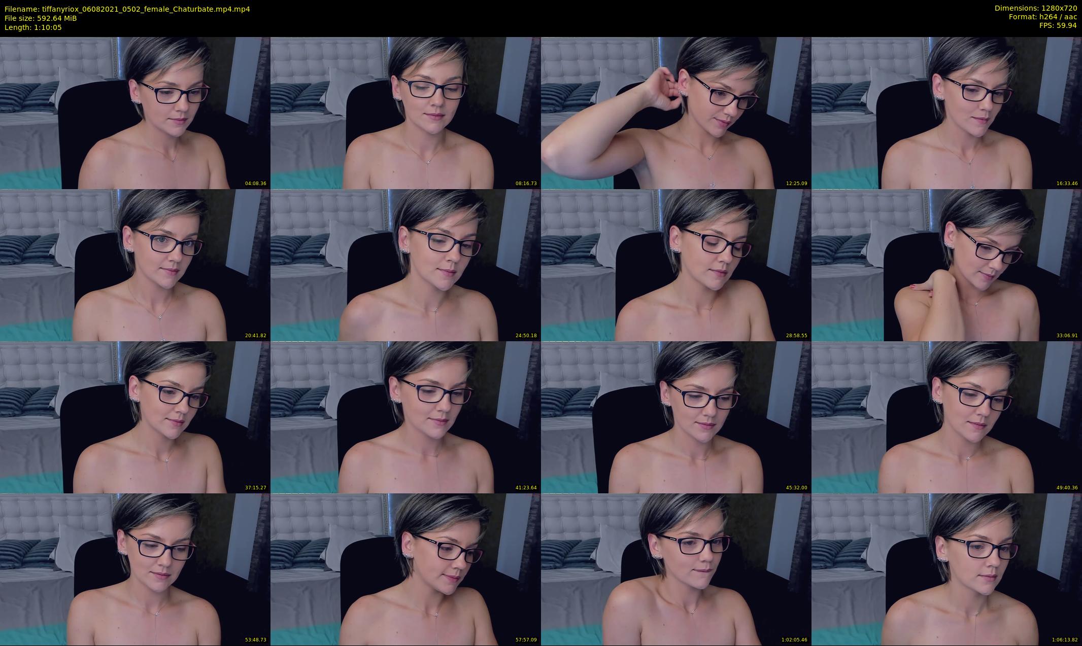tiffanyriox — 71 minute Chaturbate female cam show recording, 720p, Aug 6, 2021