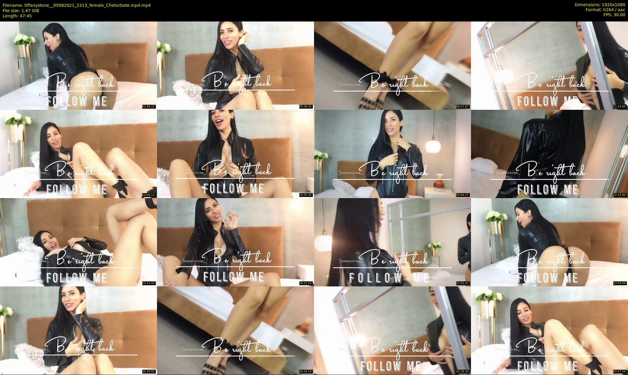 tiffanystone_ — 48 minute Chaturbate female cam show recording, 1080p, Aug 5, 2021