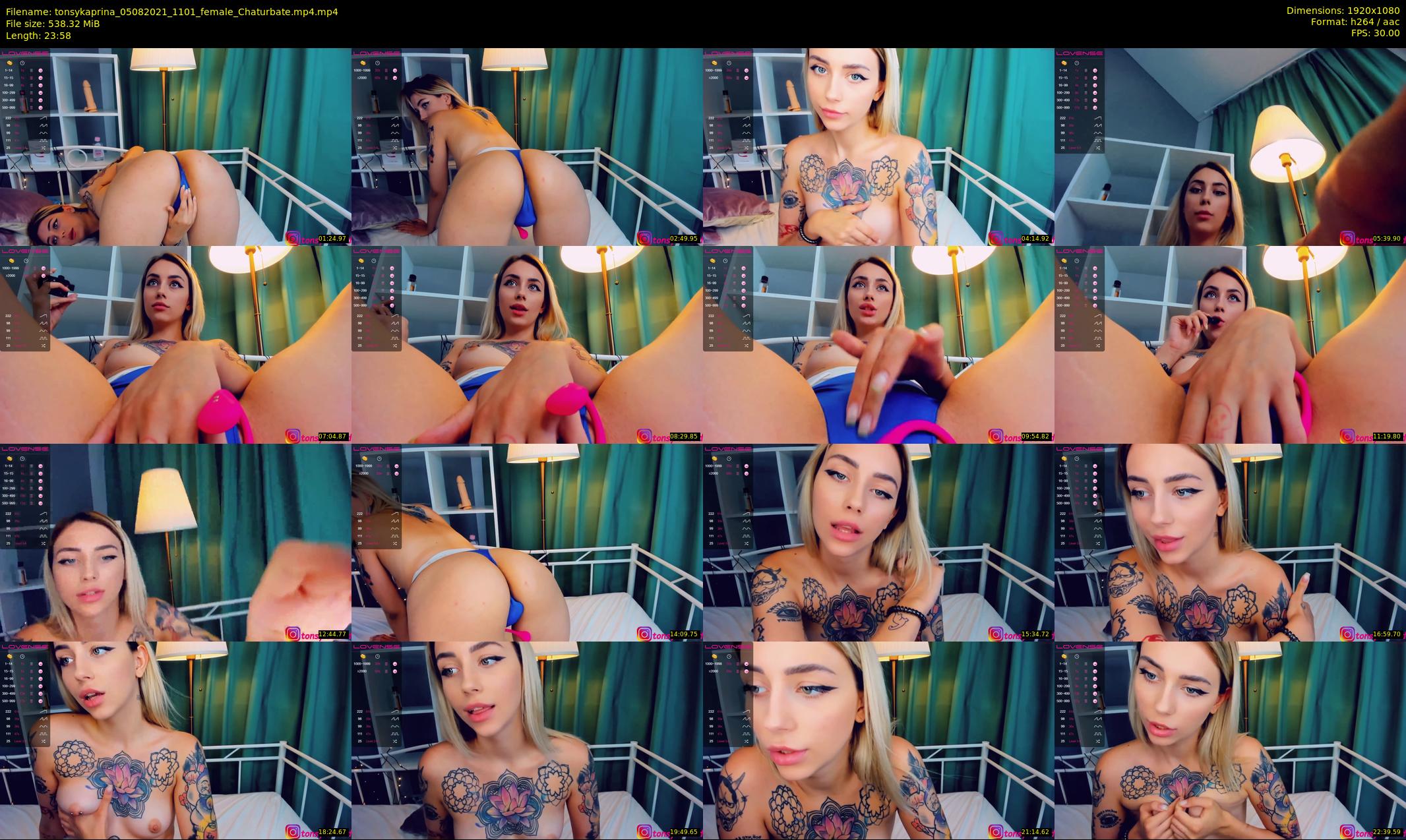 tonsykaprina — 24 minute Chaturbate couple cam show recording, 1080p, Aug 5, 2021