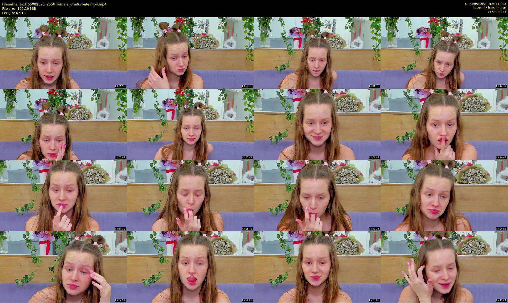 toxl — 8 minute Chaturbate female cam show recording, 1080p, Aug 5, 2021
