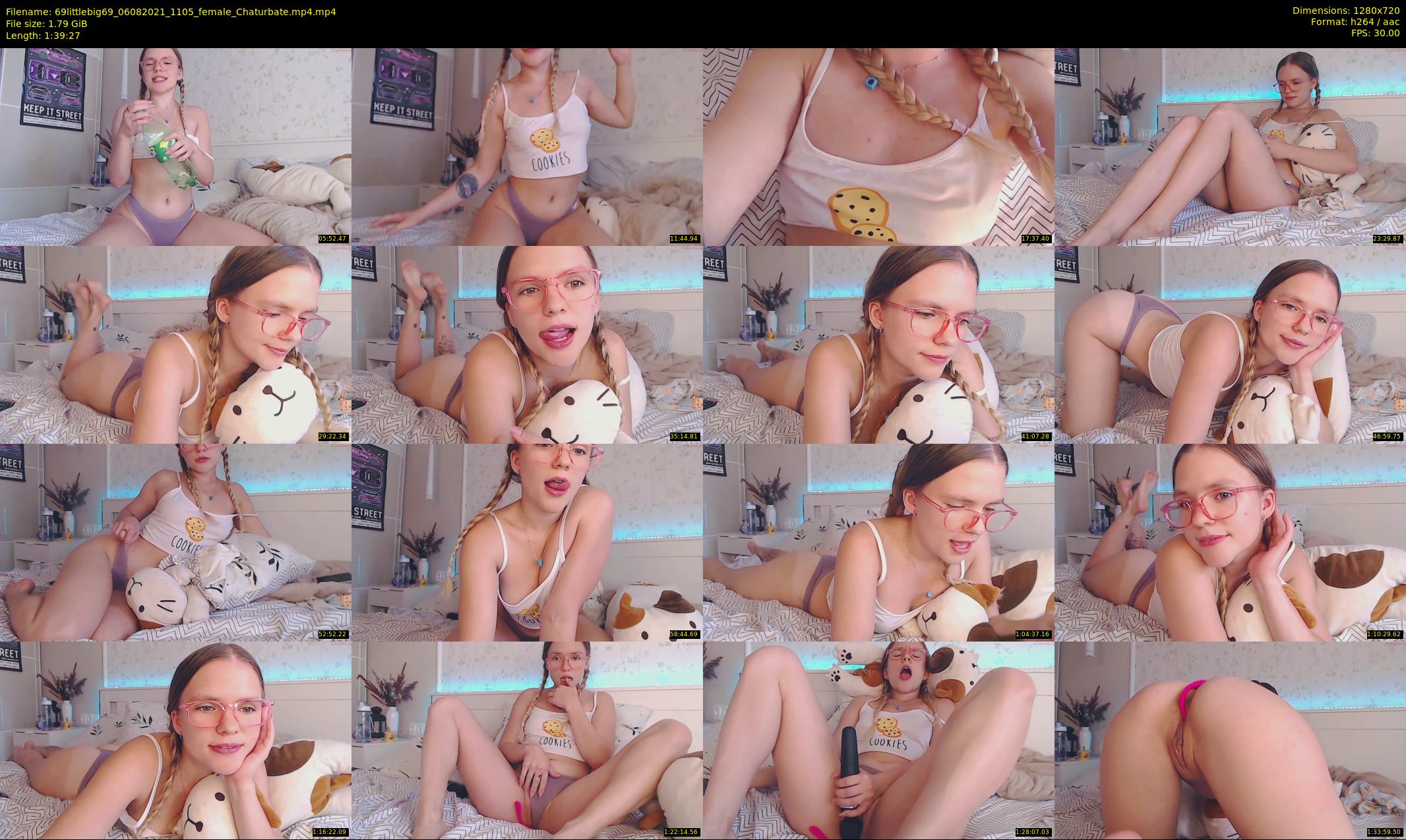 69littlebig69 — 100 minute Chaturbate couple cam show recording, 720p, Aug 6, 2021