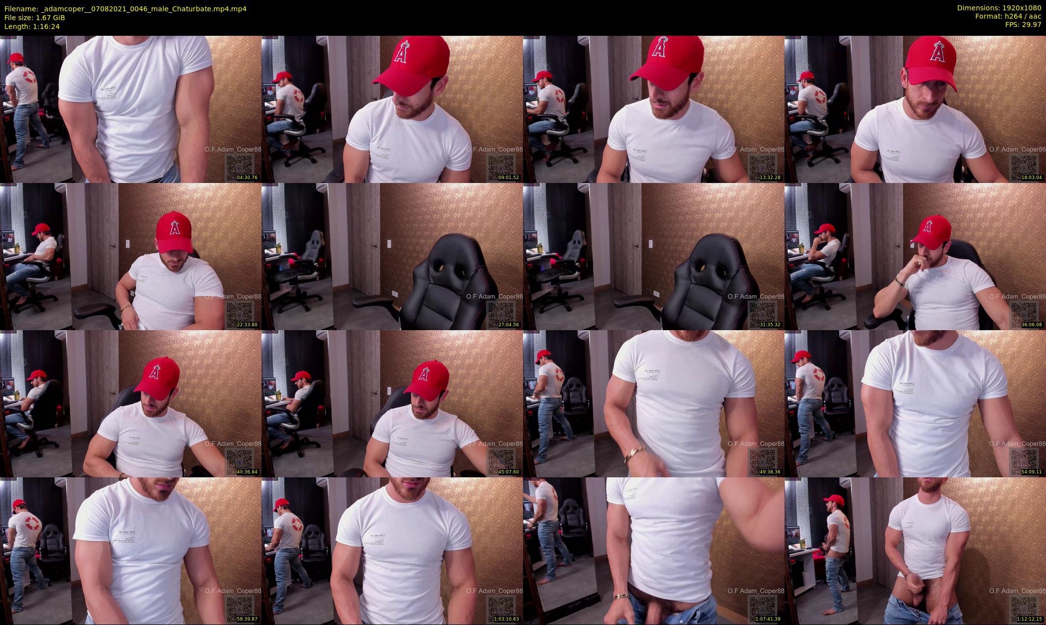 _adamcoper_ — 77 minute Chaturbate male cam show recording, 1080p, Aug 7, 2021
