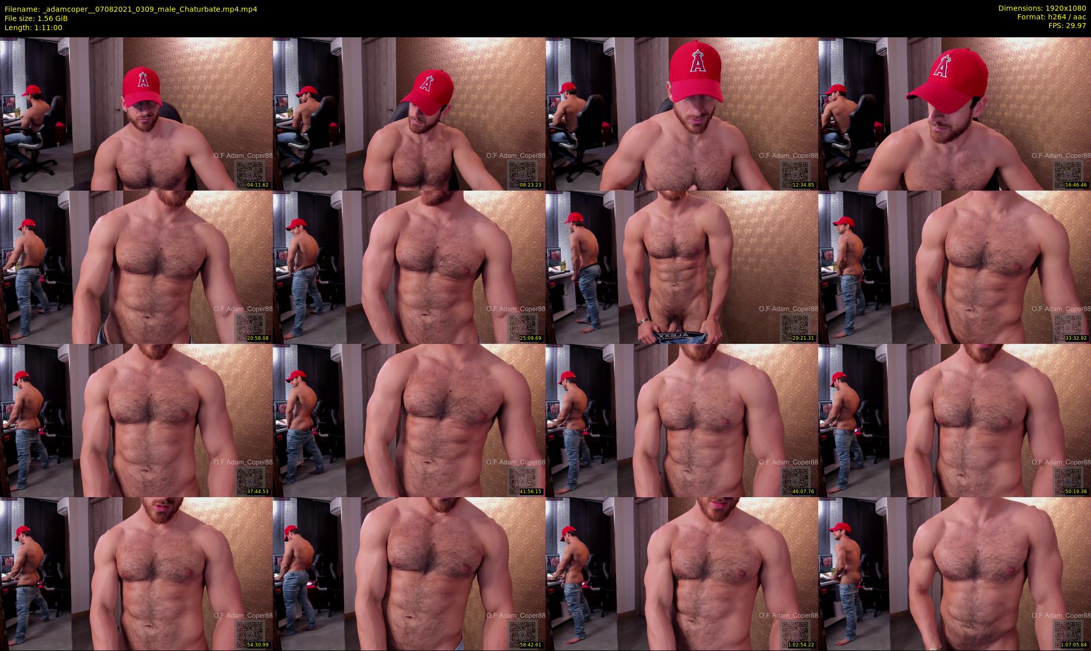 _adamcoper_ — 71 minute Chaturbate male cam show recording, 1080p, Aug 7, 2021