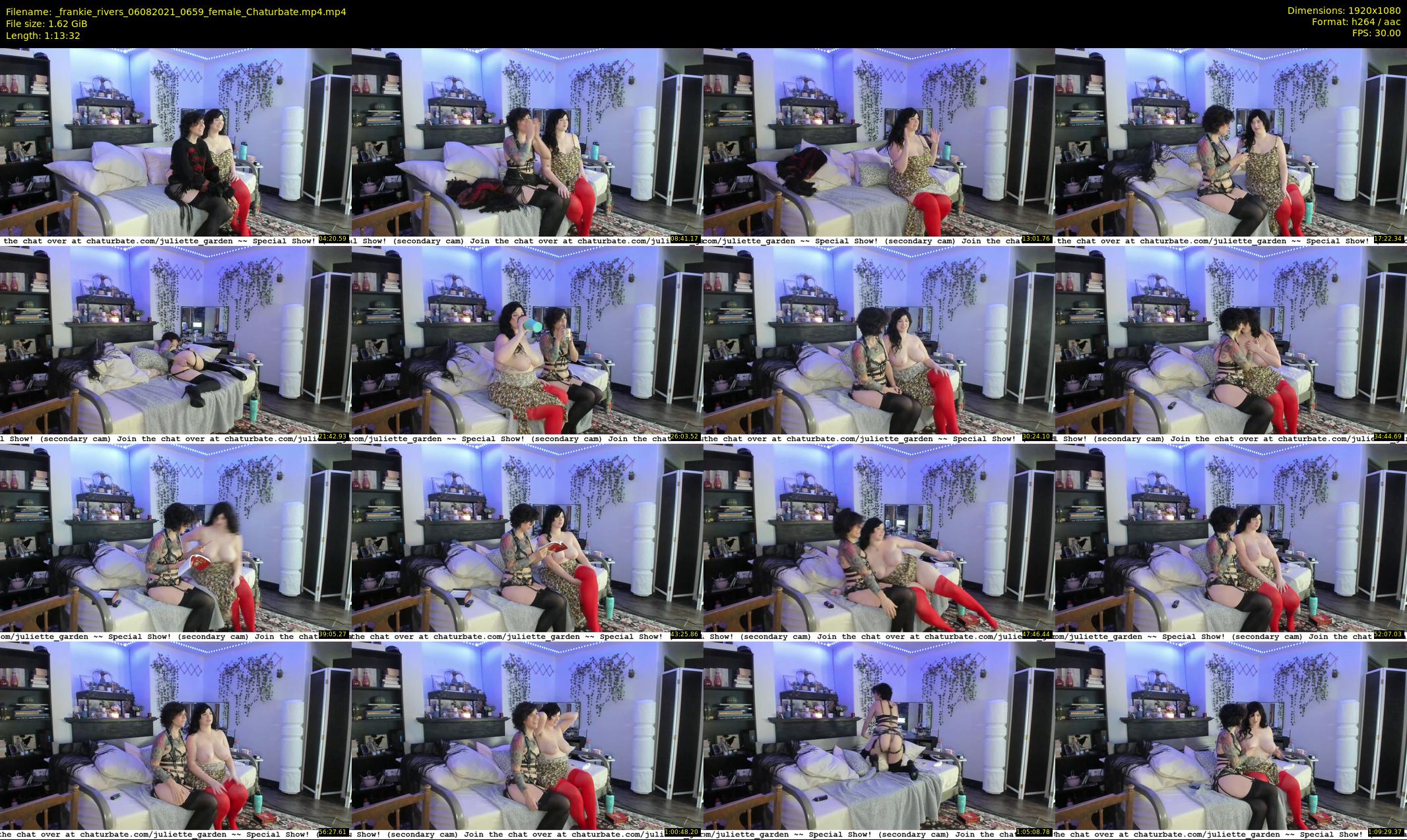 _frankie_rivers — 74 minute Chaturbate female cam show recording, 1080p, Aug 6, 2021