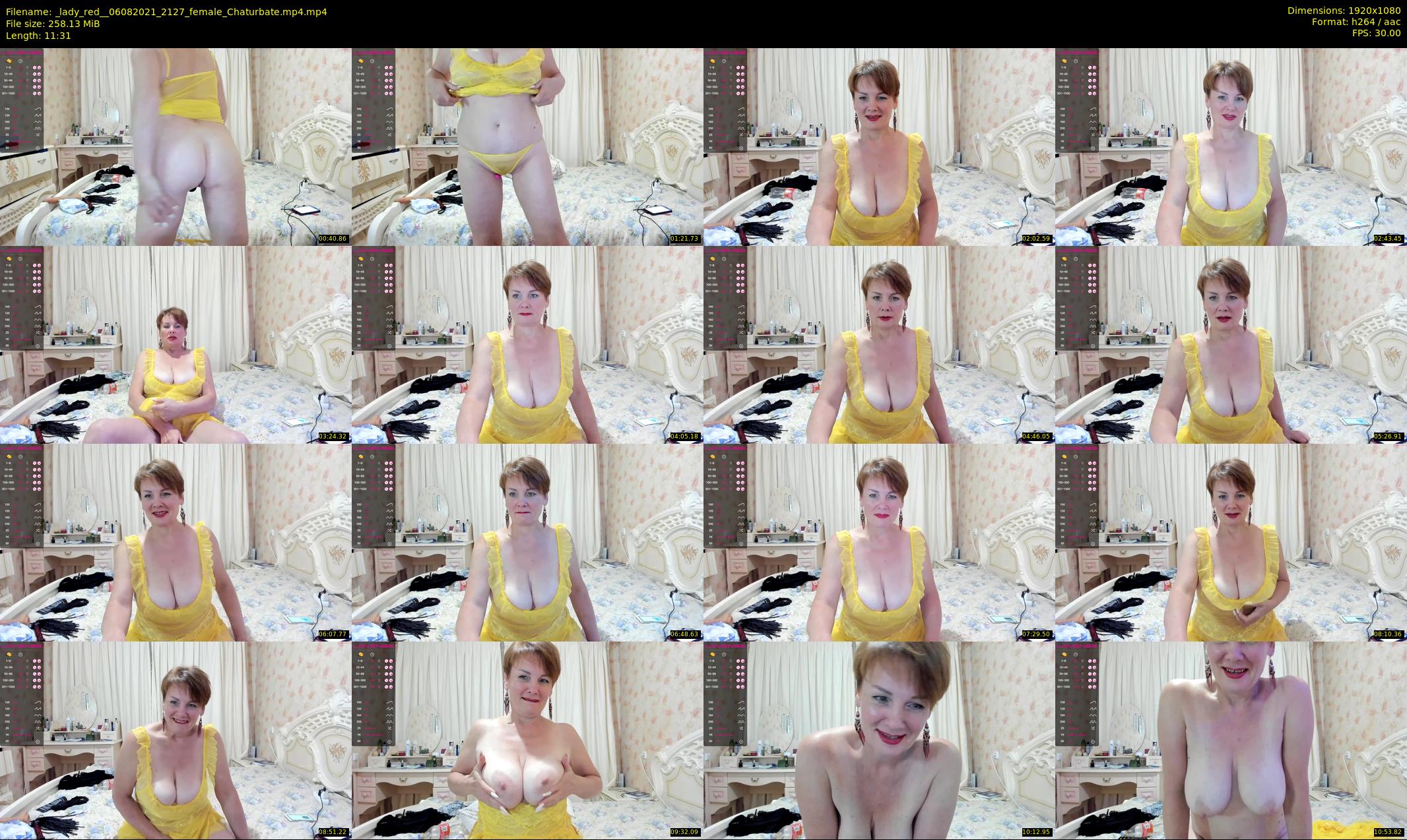 _lady_red_ — 12 minute Chaturbate female cam show recording, 1080p, Aug 6, 2021