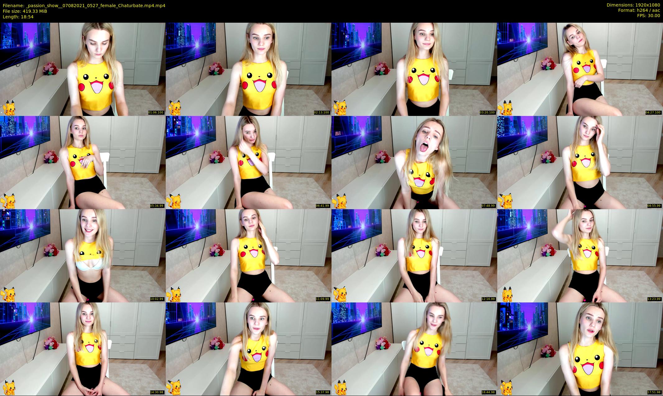 _passion_show_ — 19 minute Chaturbate couple cam show recording, 1080p, Aug 7, 2021