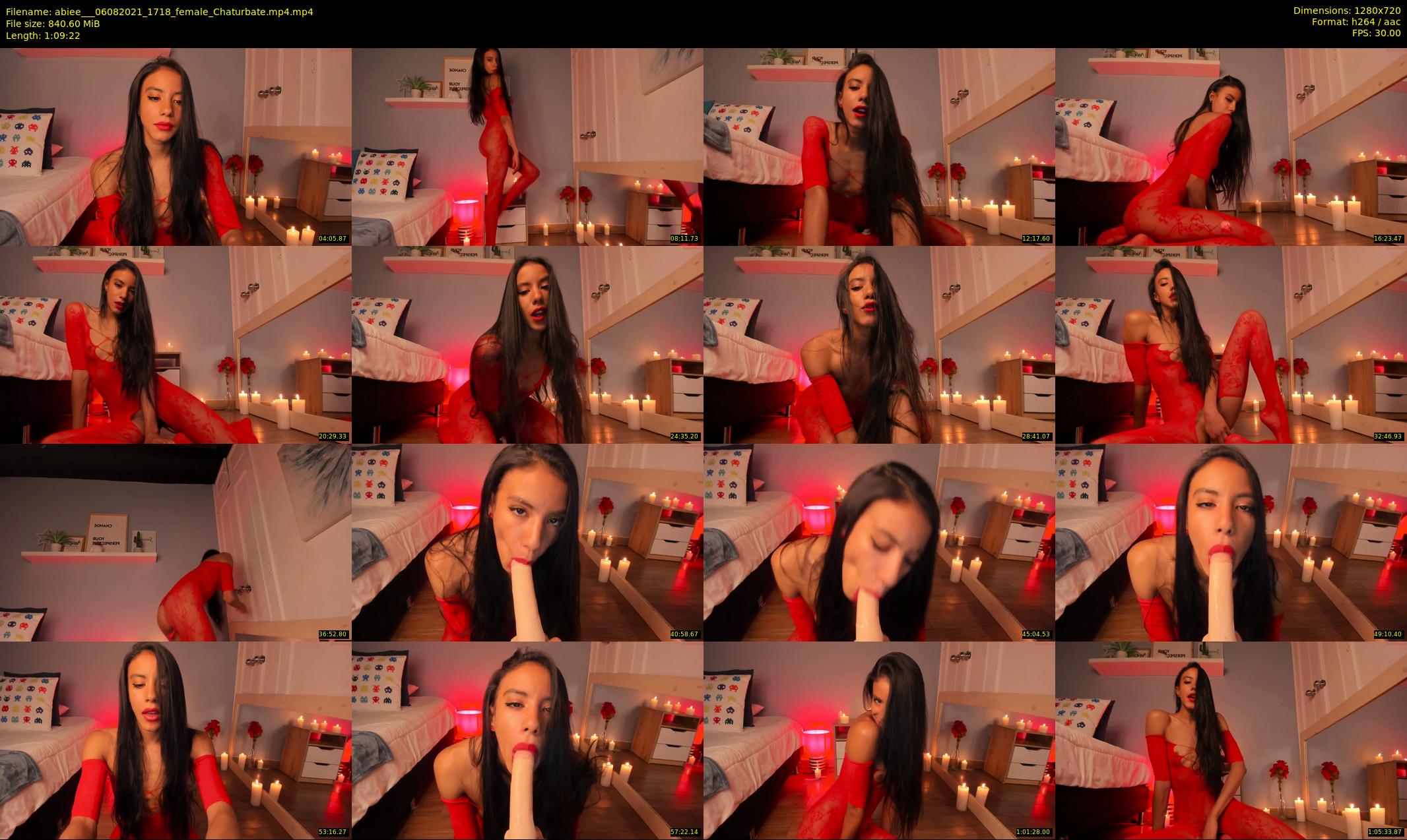 abiee__ — 70 minute Chaturbate female cam show recording, 720p, Aug 6, 2021