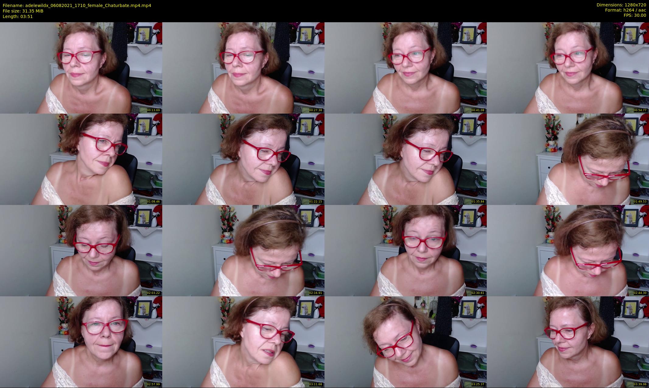 adelewildx — 4 minute Chaturbate female cam show recording, 720p, Aug 6, 2021