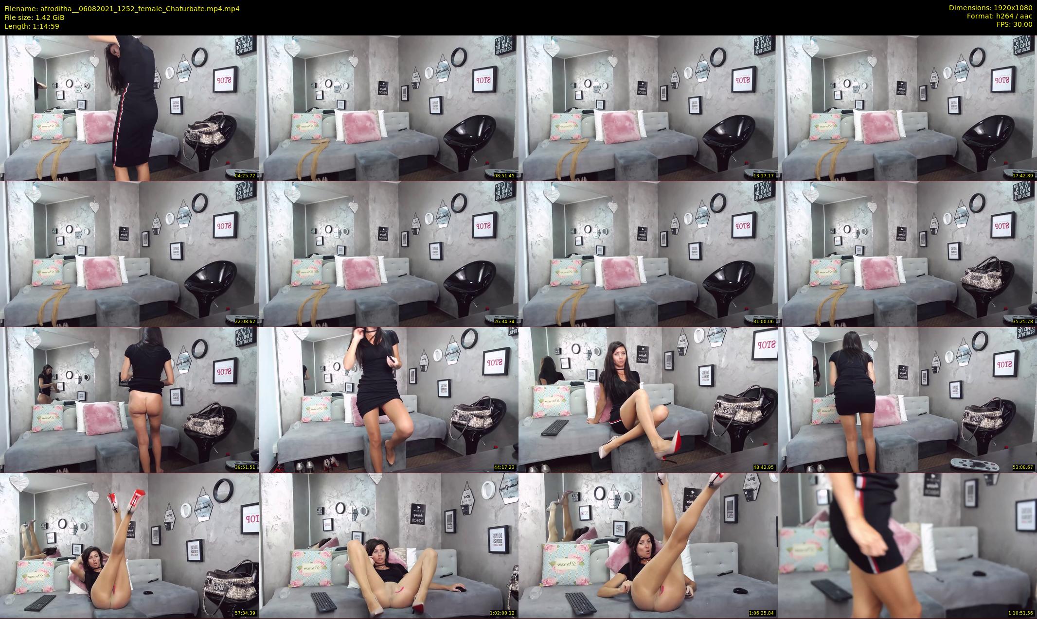 afroditha_ — 75 minute Chaturbate female cam show recording, 1080p, Aug 6, 2021
