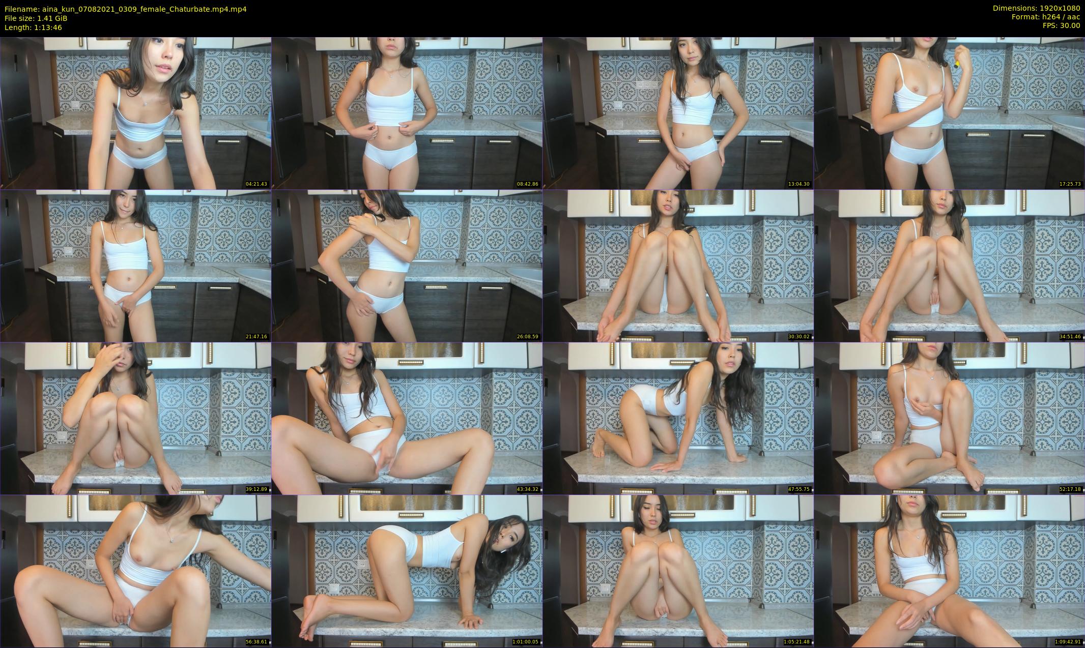 aina_kun — 74 minute Chaturbate female cam show recording, 1080p, Aug 7, 2021