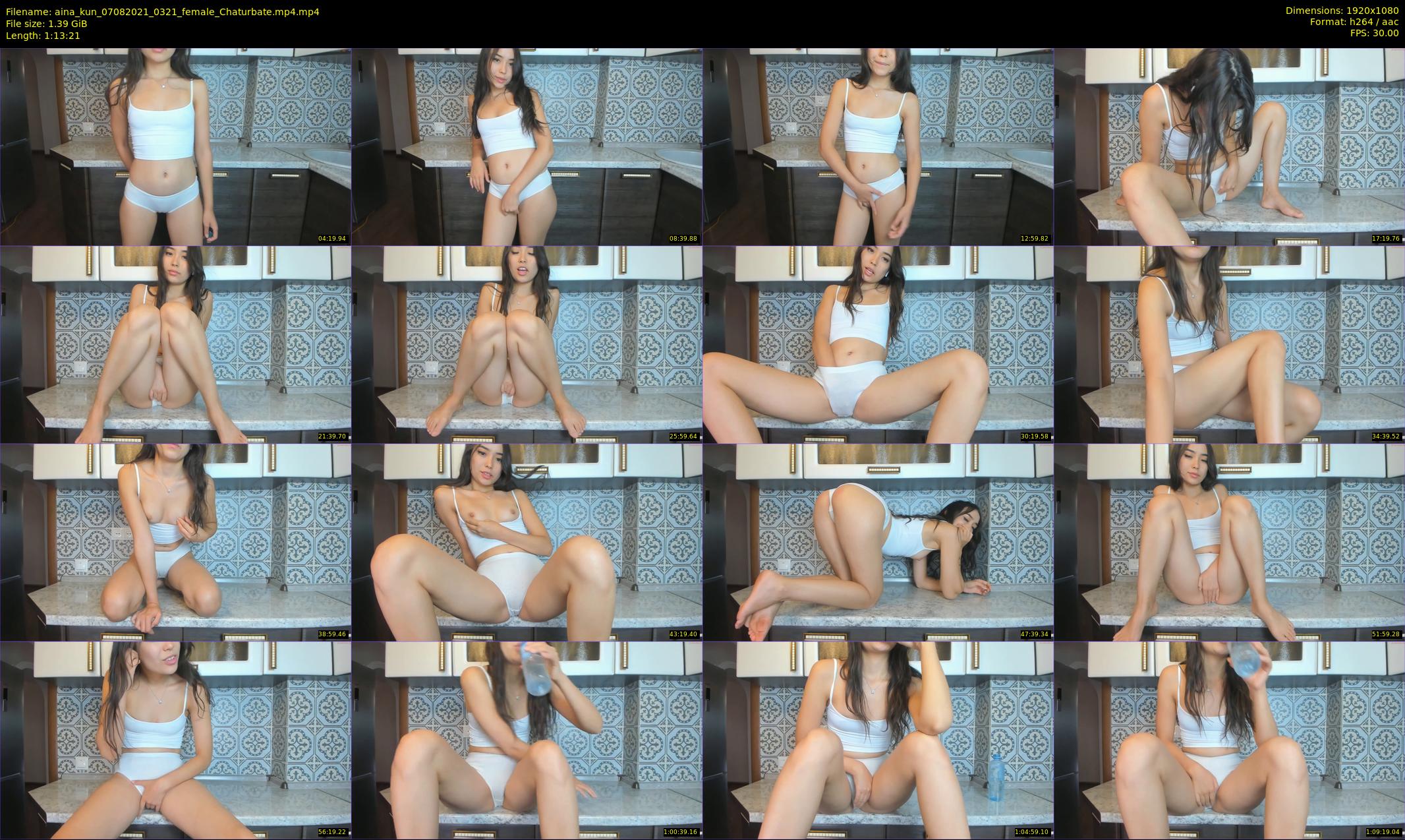 aina_kun — 74 minute Chaturbate female cam show recording, 1080p, Aug 7, 2021