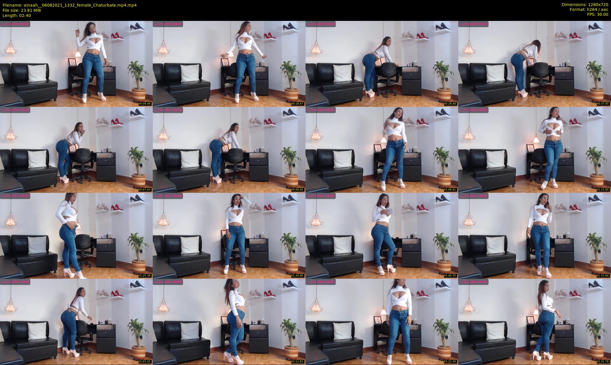 ainaah_ — 3 minute Chaturbate female cam show recording, 720p, Aug 6, 2021