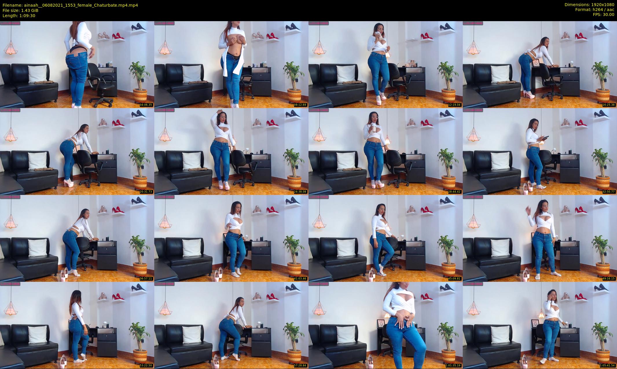 ainaah_ — 70 minute Chaturbate female cam show recording, 1080p, Aug 6, 2021