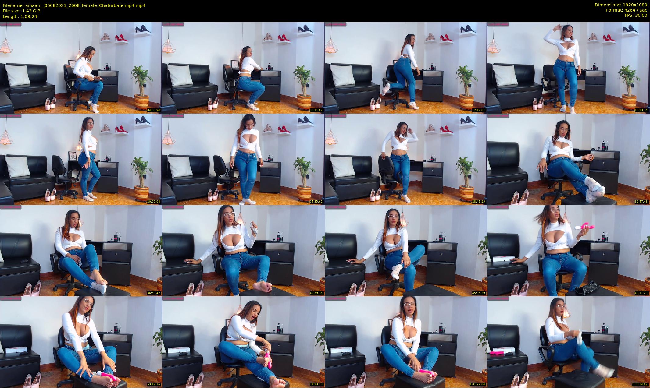 ainaah_ — 70 minute Chaturbate female cam show recording, 1080p, Aug 6, 2021